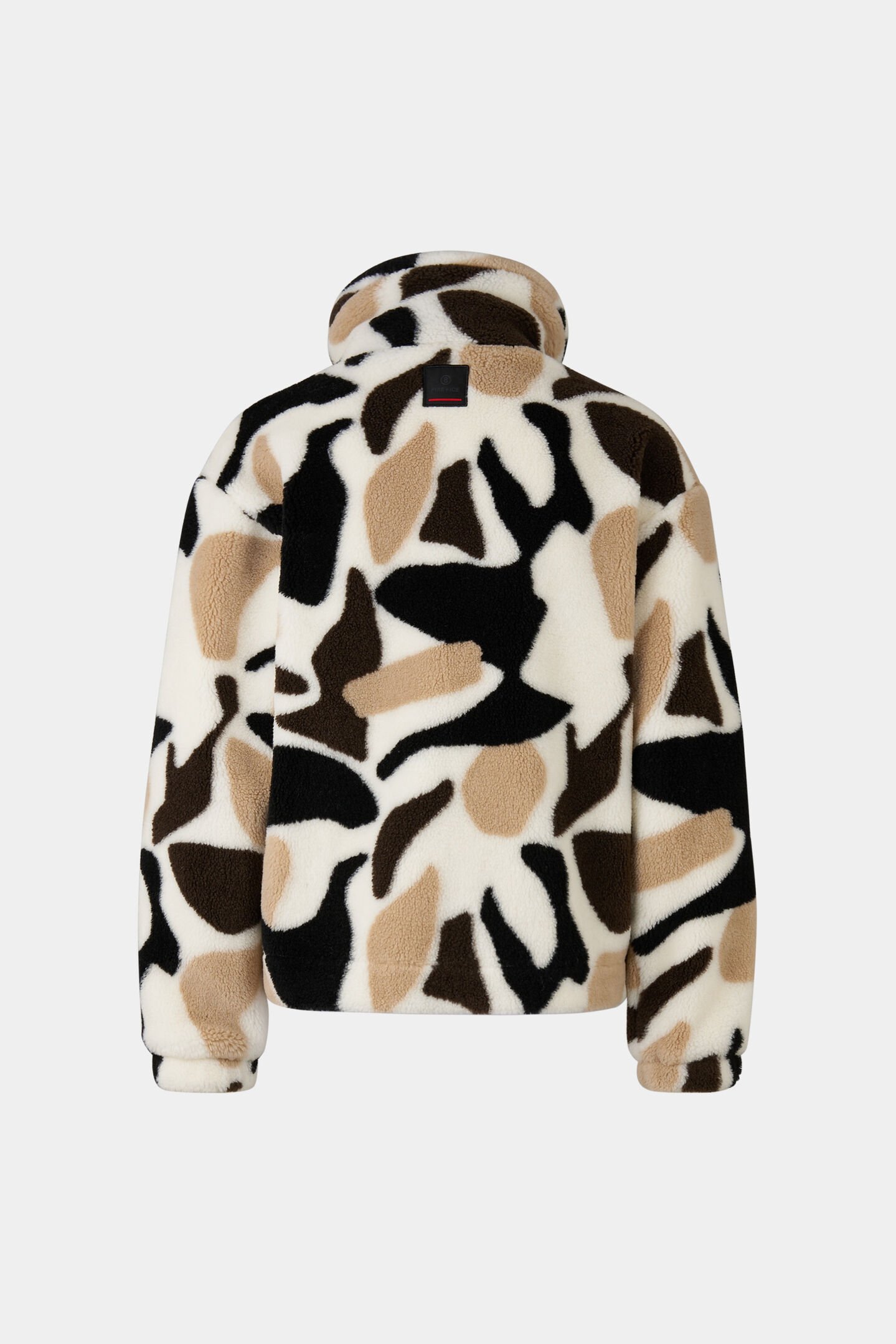 Teddy-Midlayer Ninetta Blanc cassé/marron