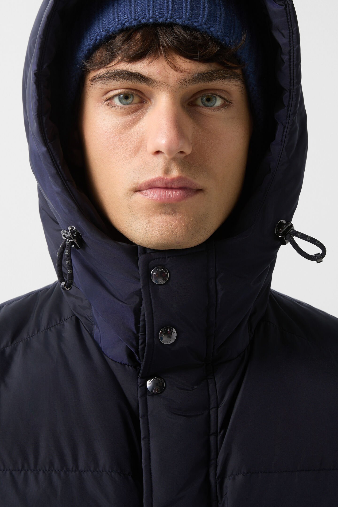 Erico down coat Navy blue