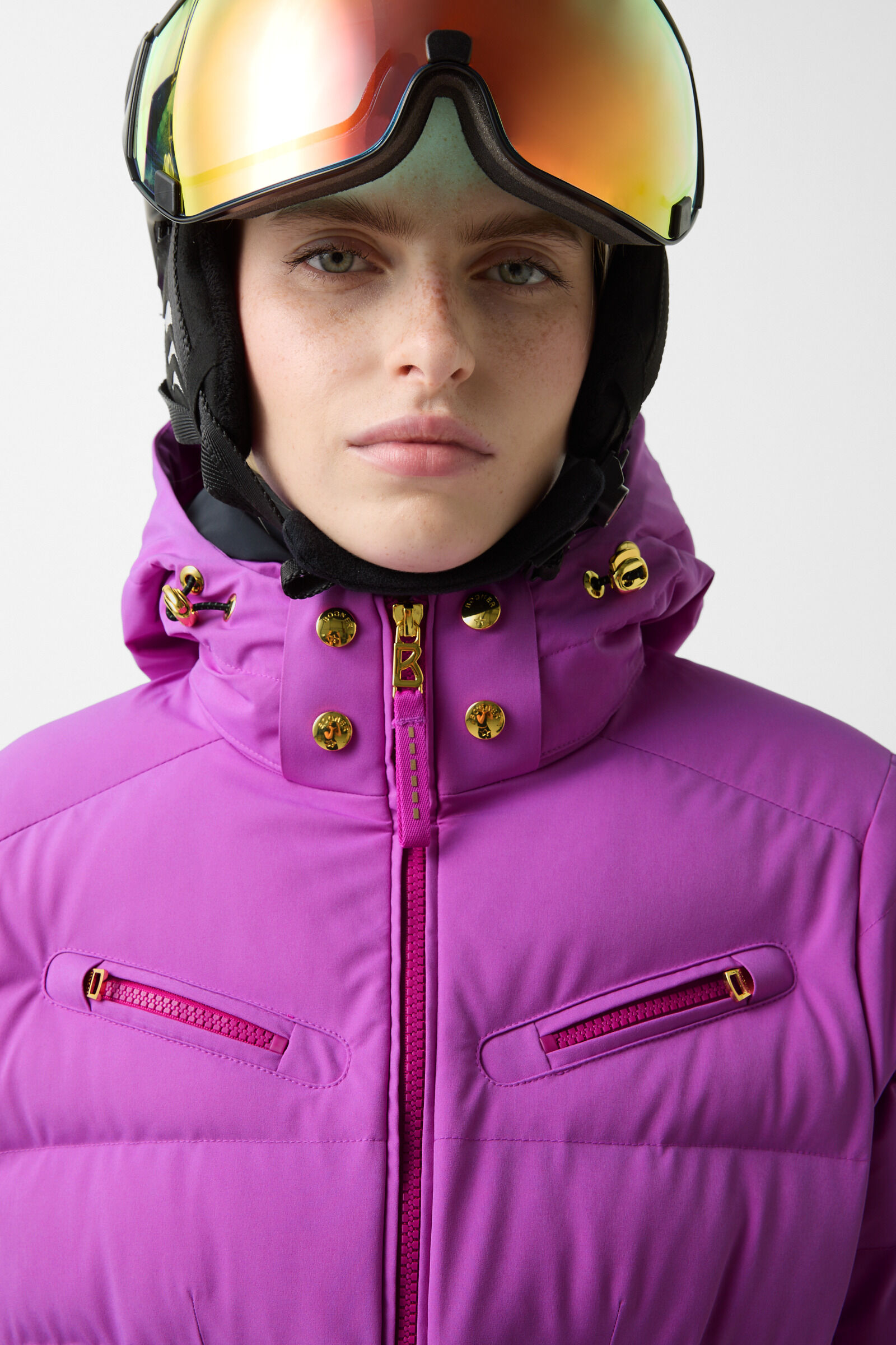 Ellya quilted jacket Violet