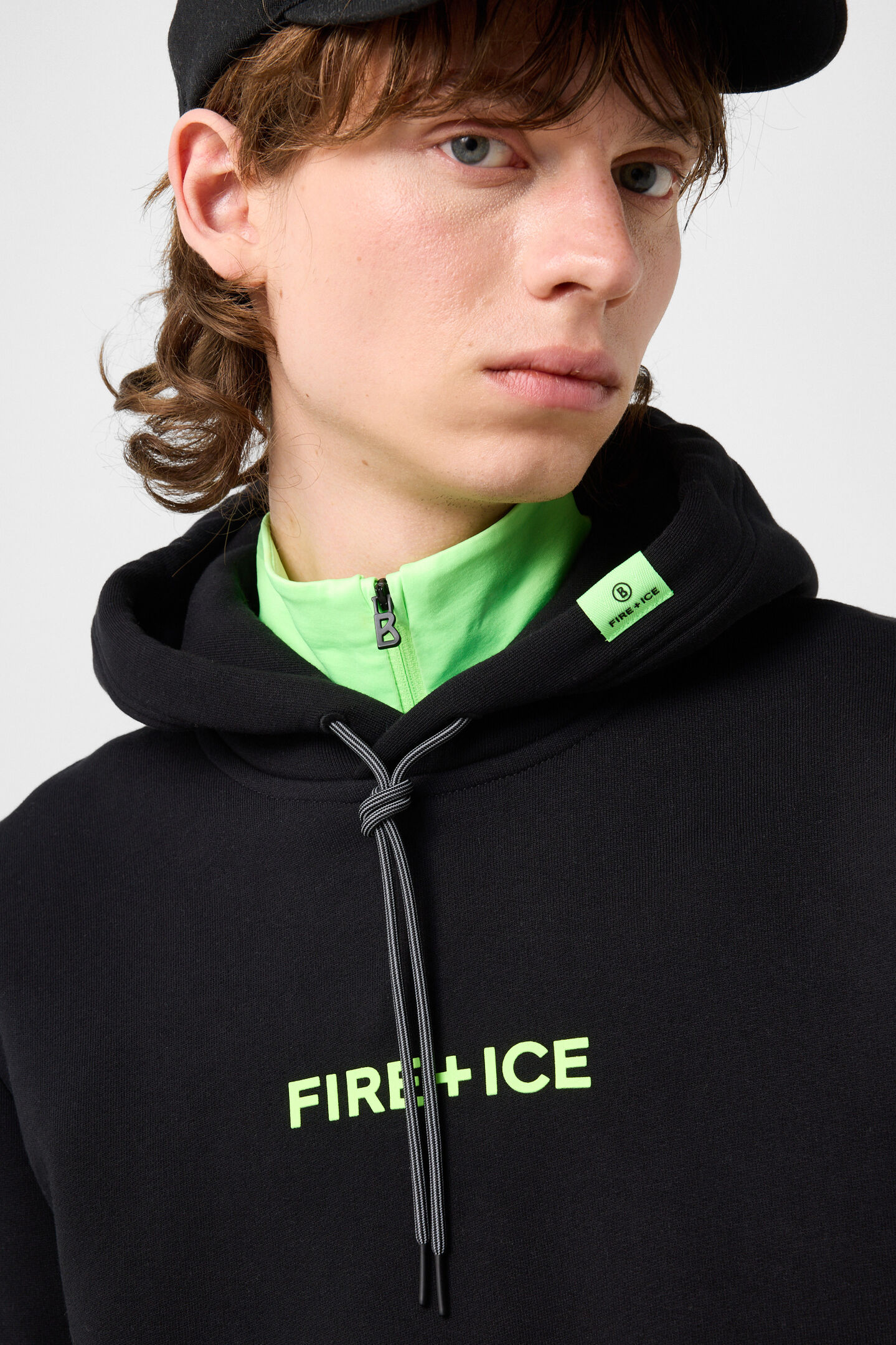 Covell Cotton Hoodie Black