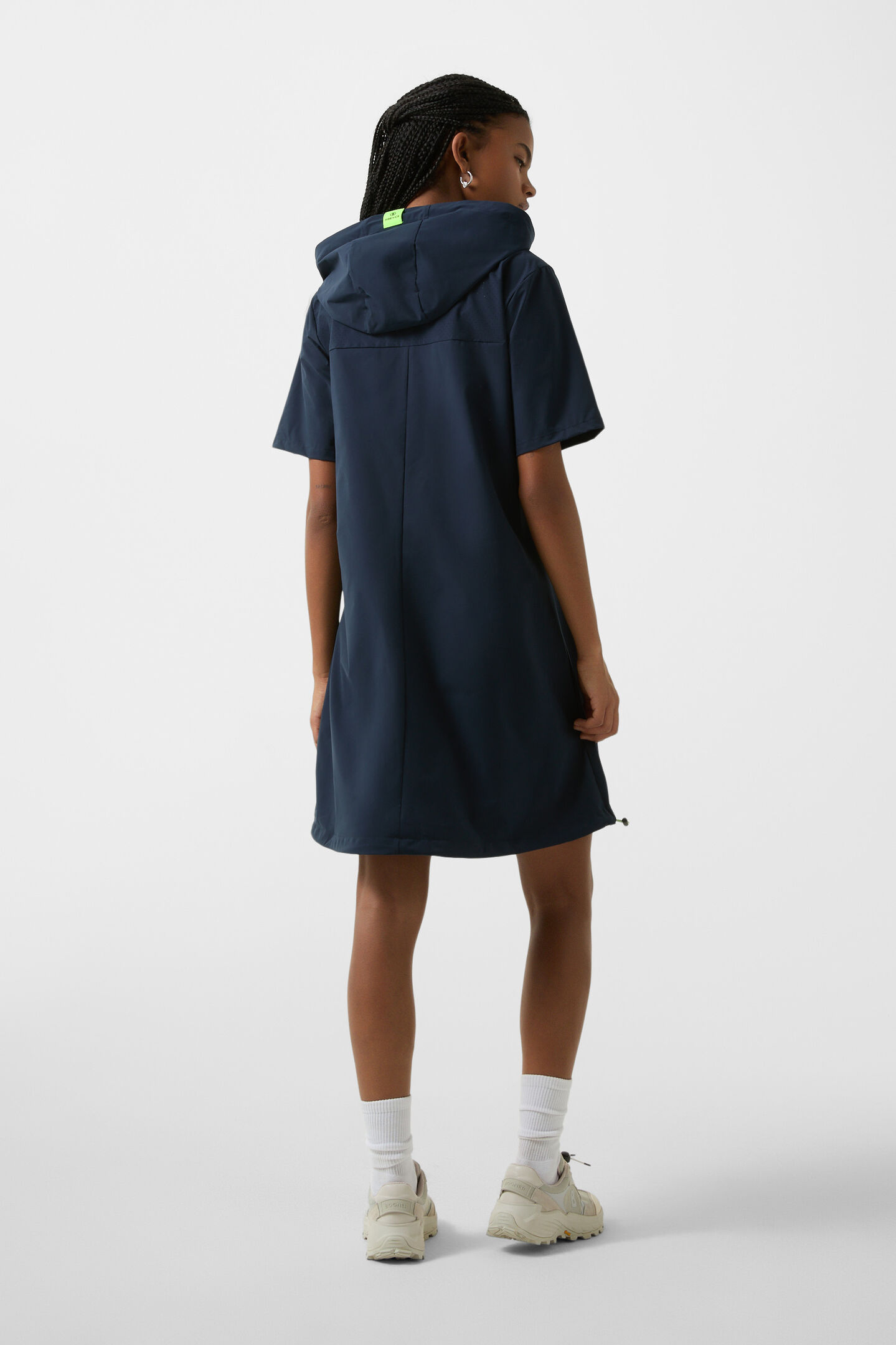 Valerie hoodie dress Dark blue
