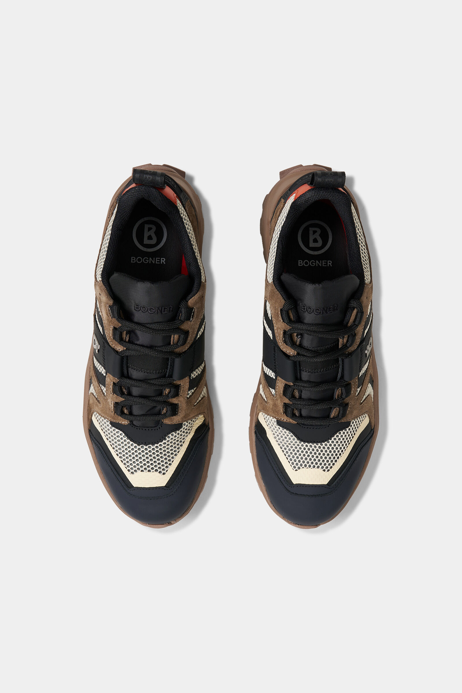 Cortina trainers Brown/black/off-white