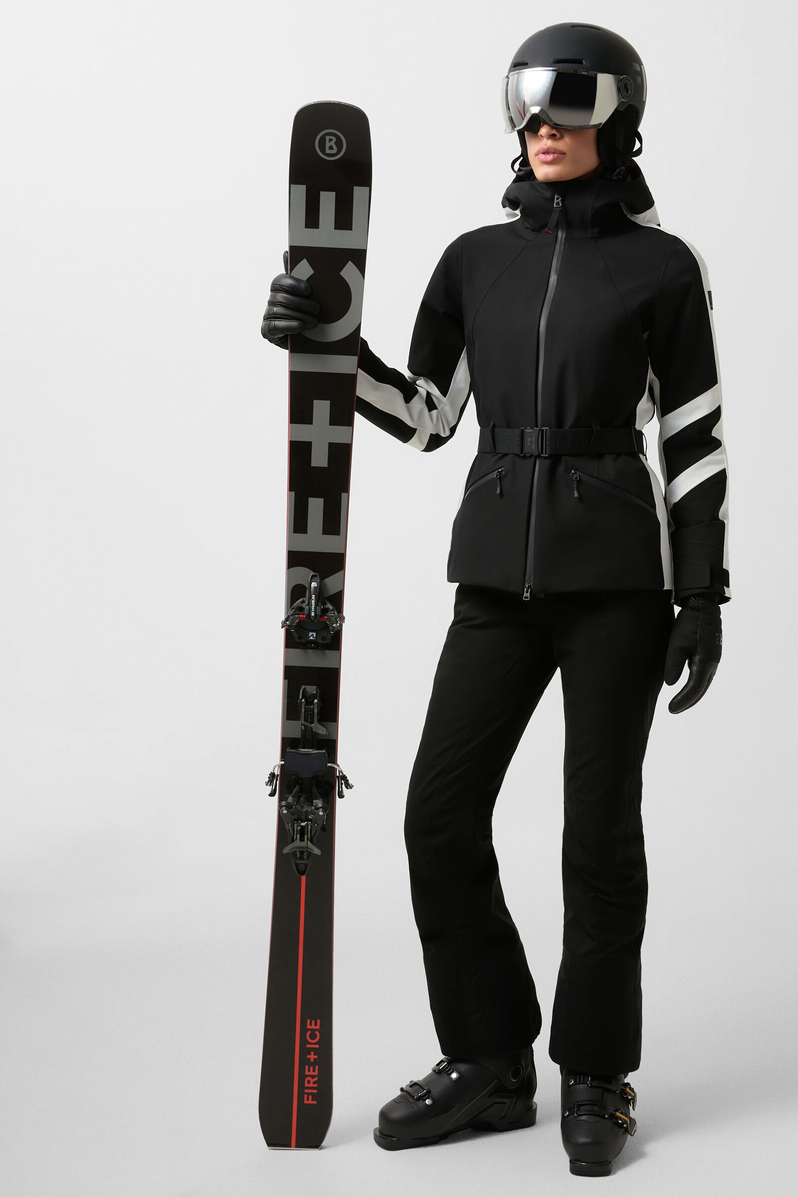 Borja ski trousers Black