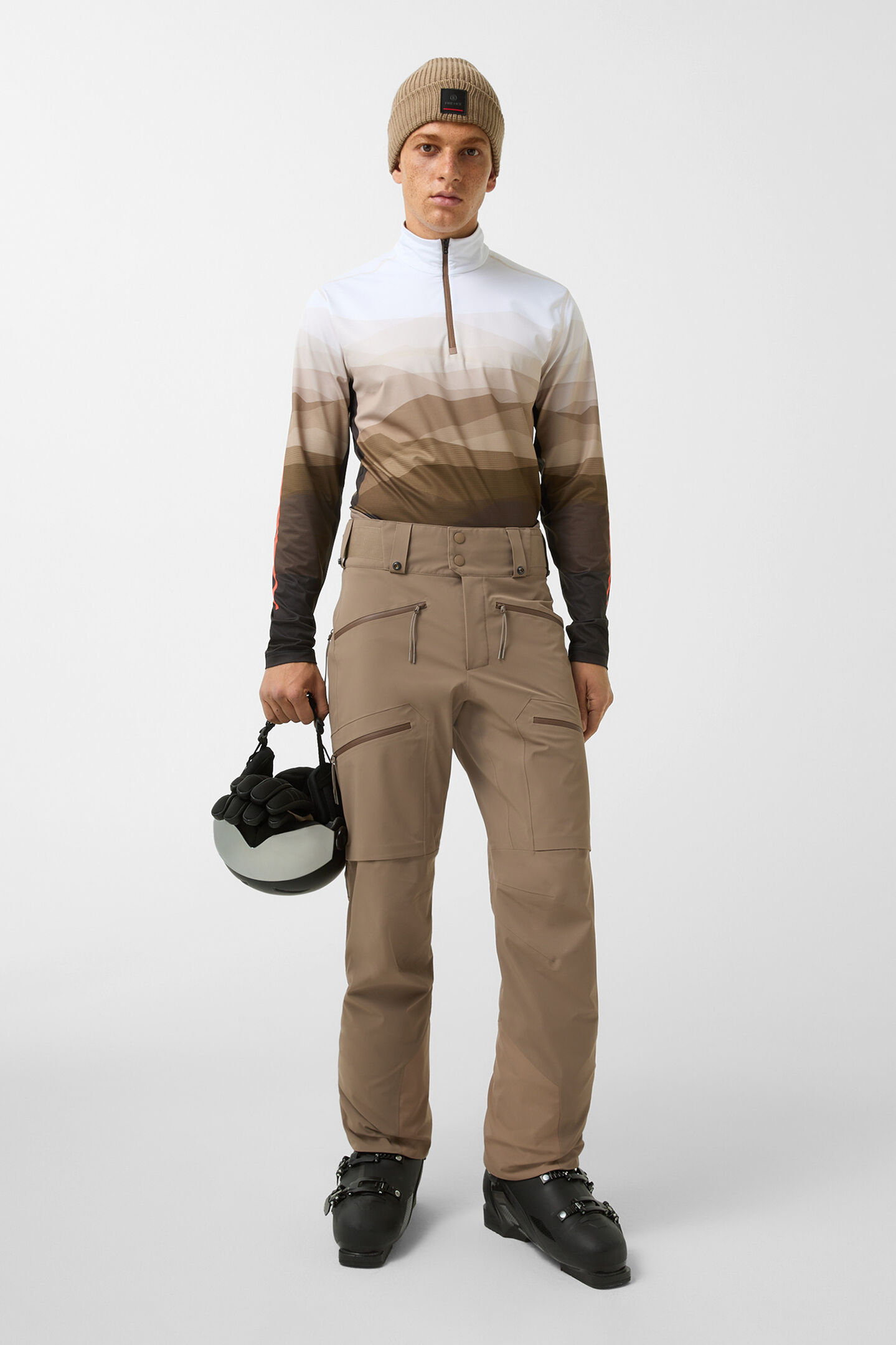 Solomun ski trousers Caramel