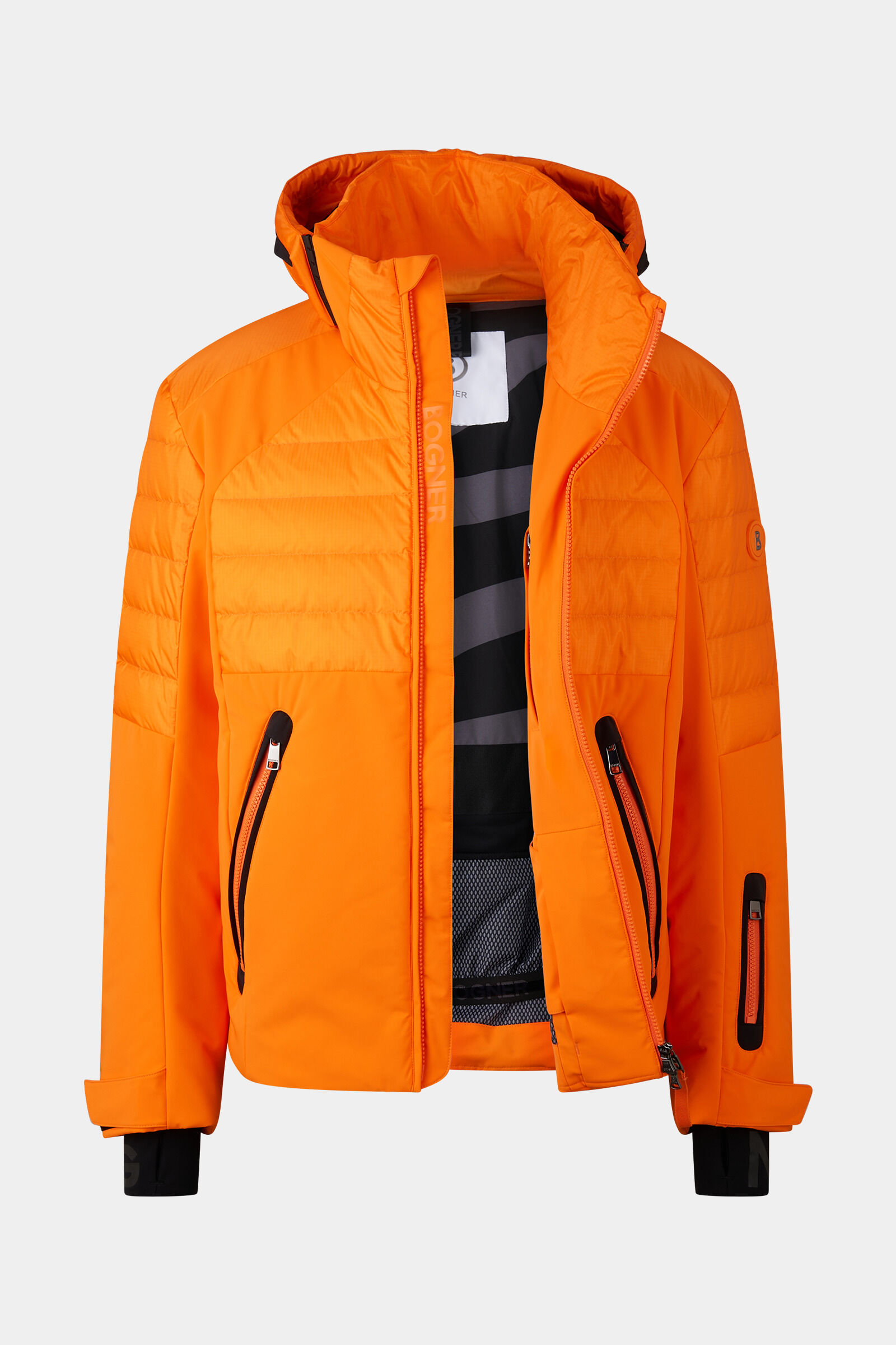 Henik down ski jacket Orange