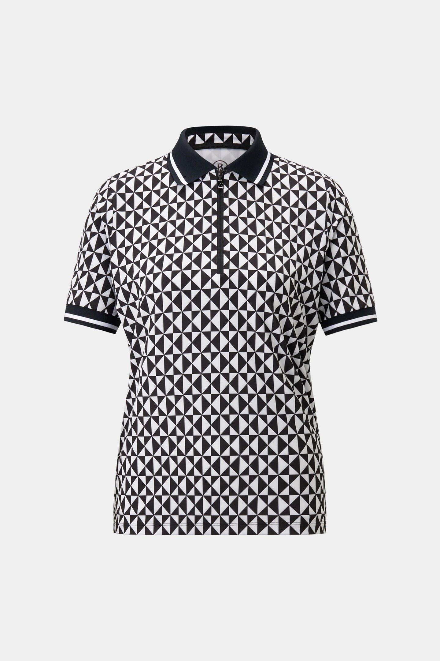 Calista functional short-sleeved top Black/white