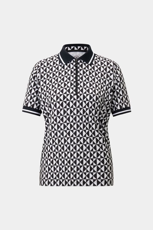 Calista functional short-sleeved top Black/white