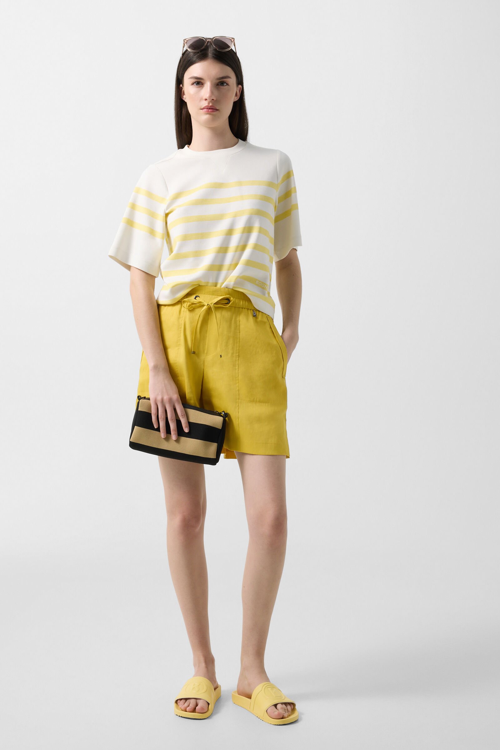 Shirt Stacey Off-white/yellow