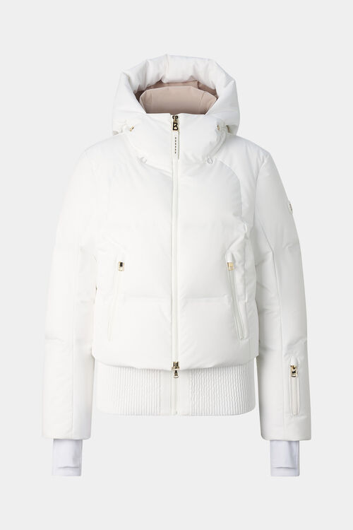 Ski-Daunenjacke Dea Off-White