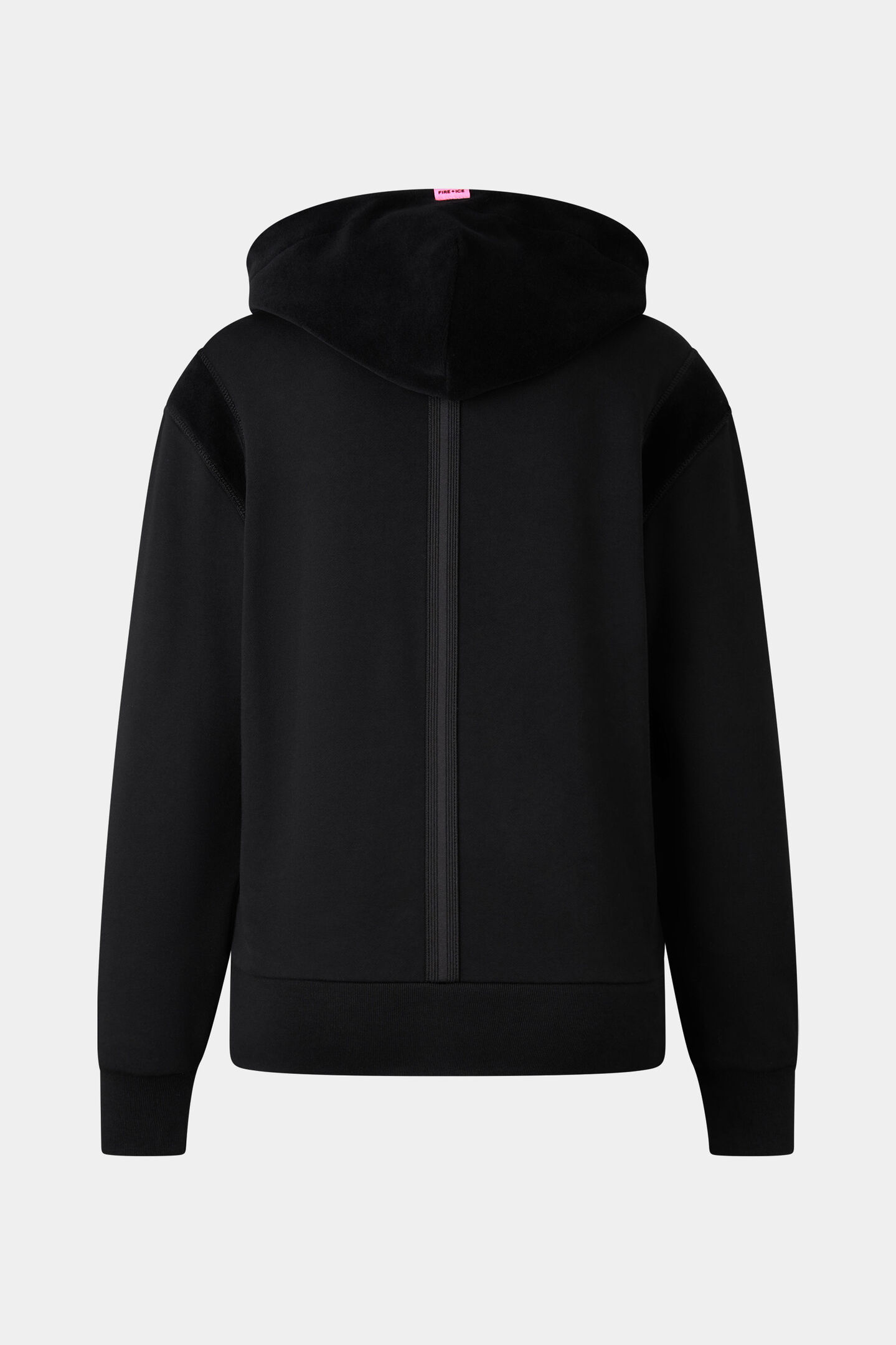 Hoodie-Sweatjacke Jaden Schwarz