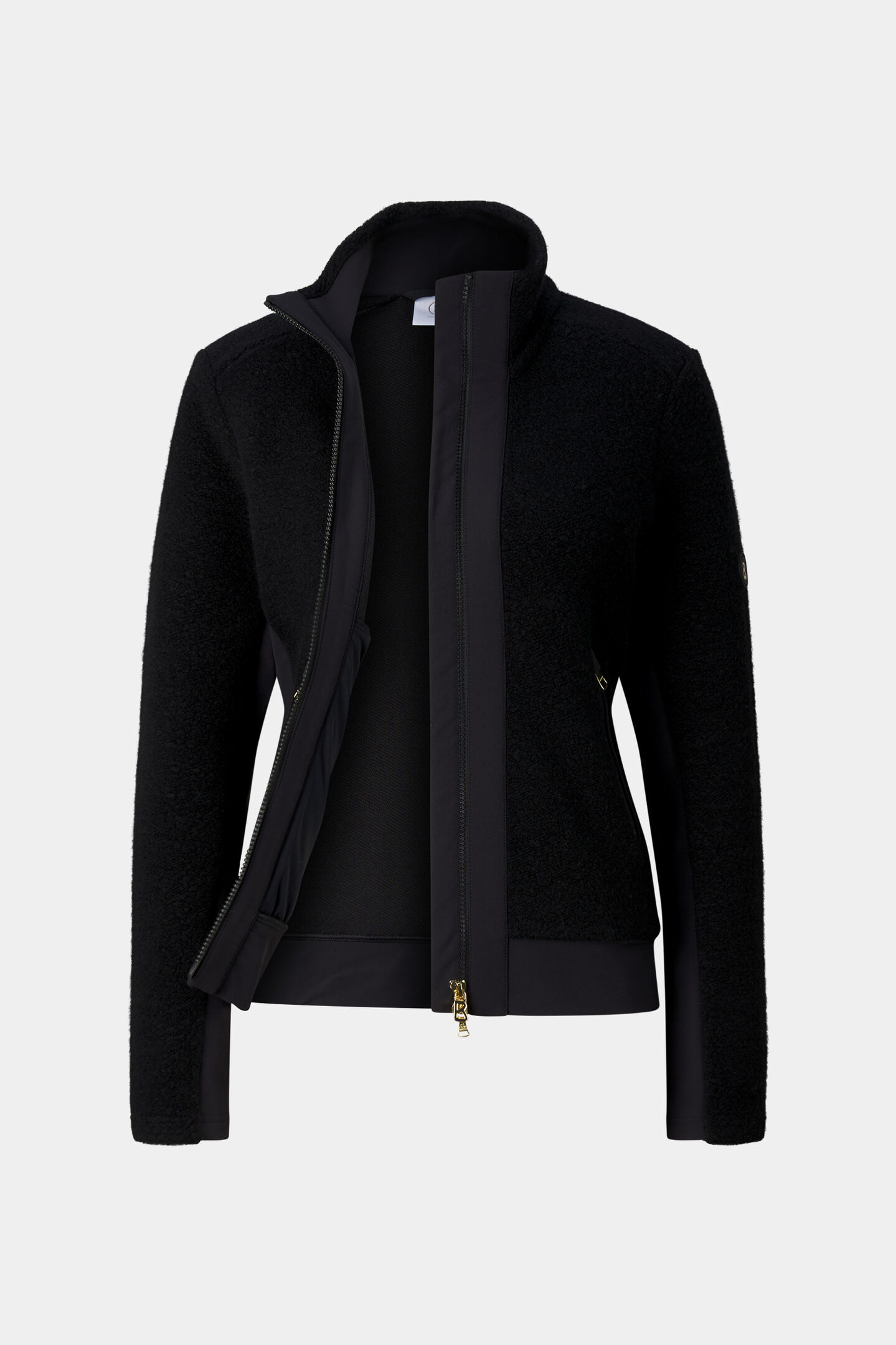 Fjella Mid-Layer Terry Jacket Black