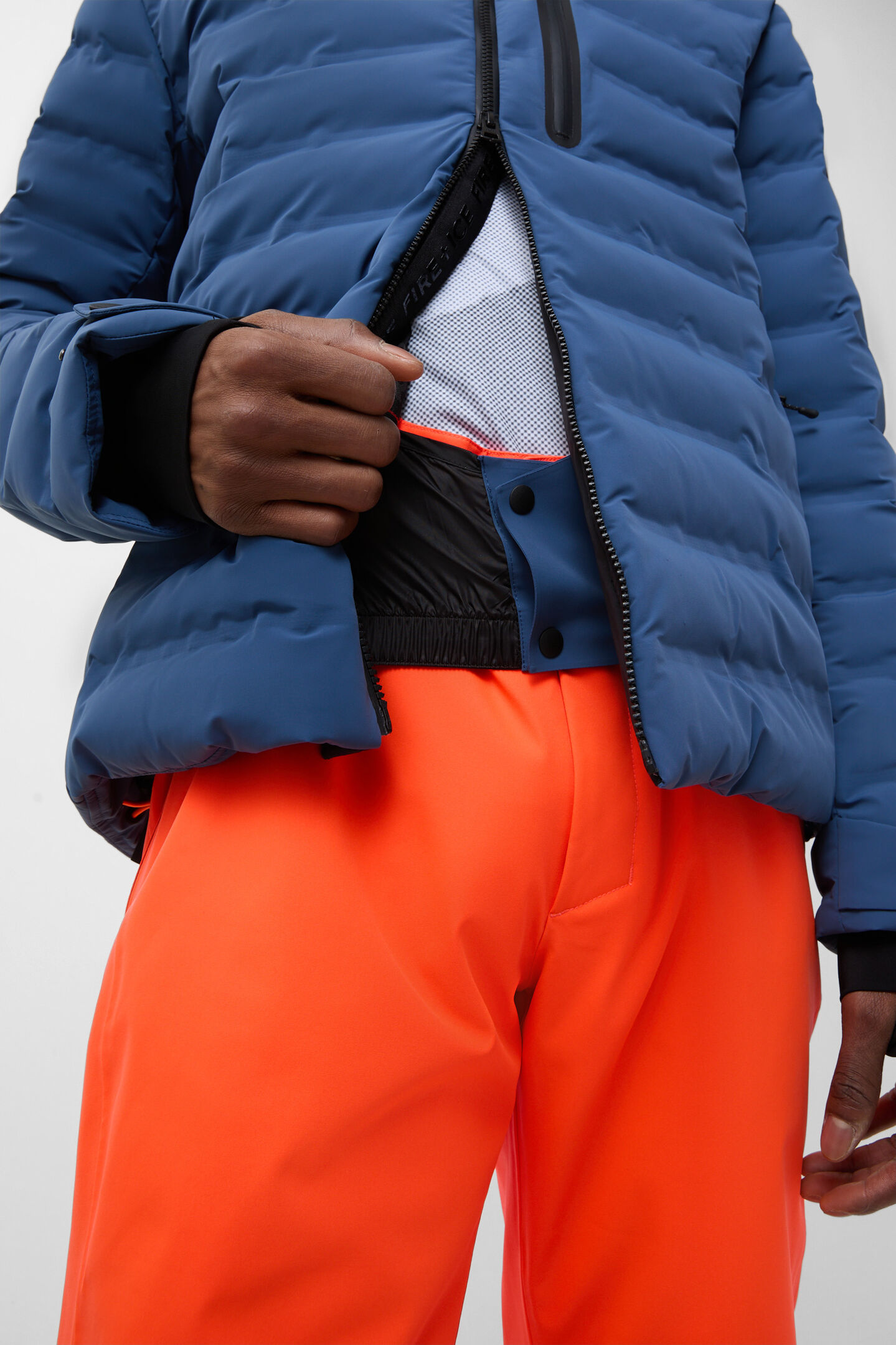 York quilted jacket Blue