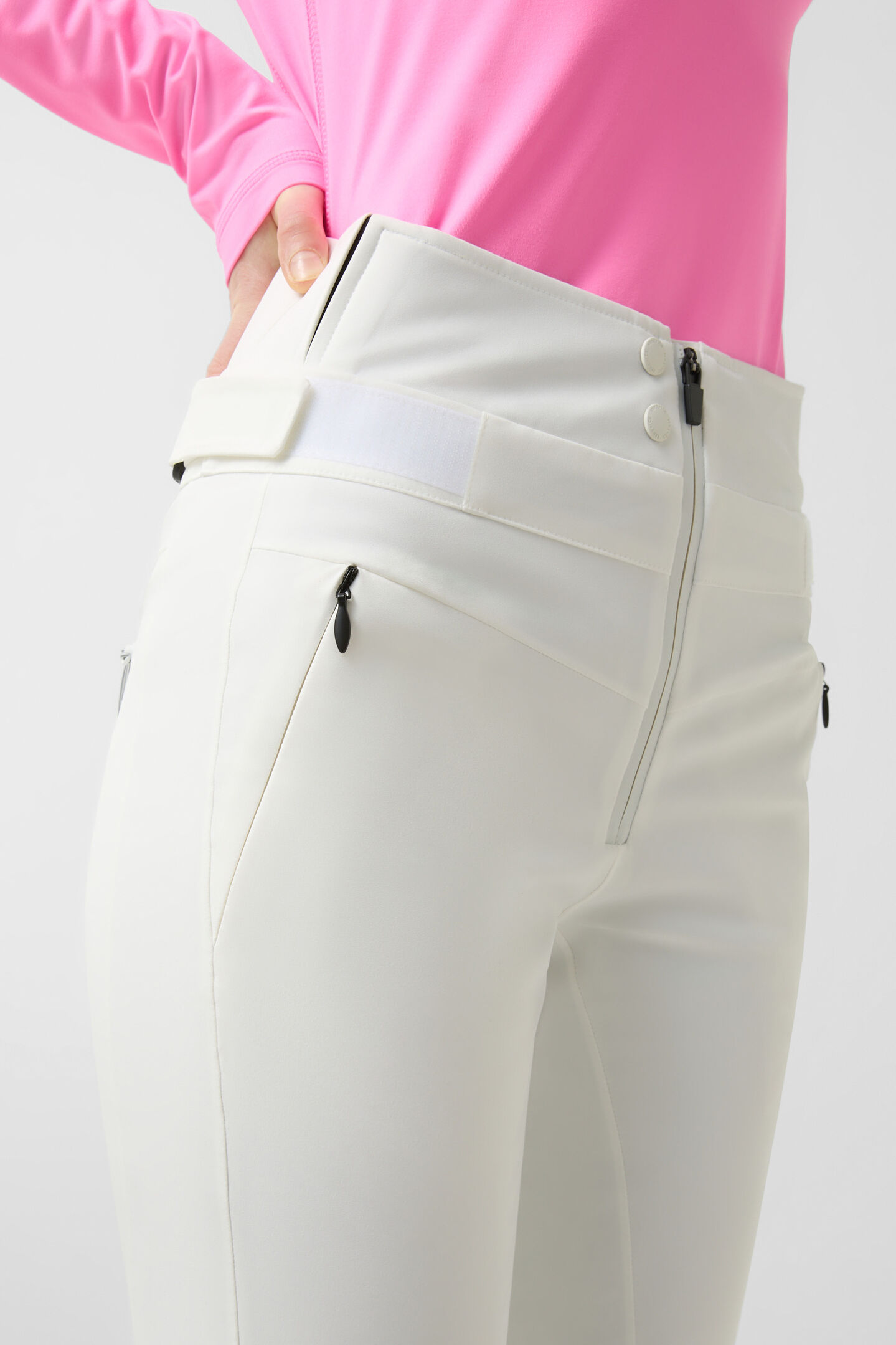 Borja ski trousers White