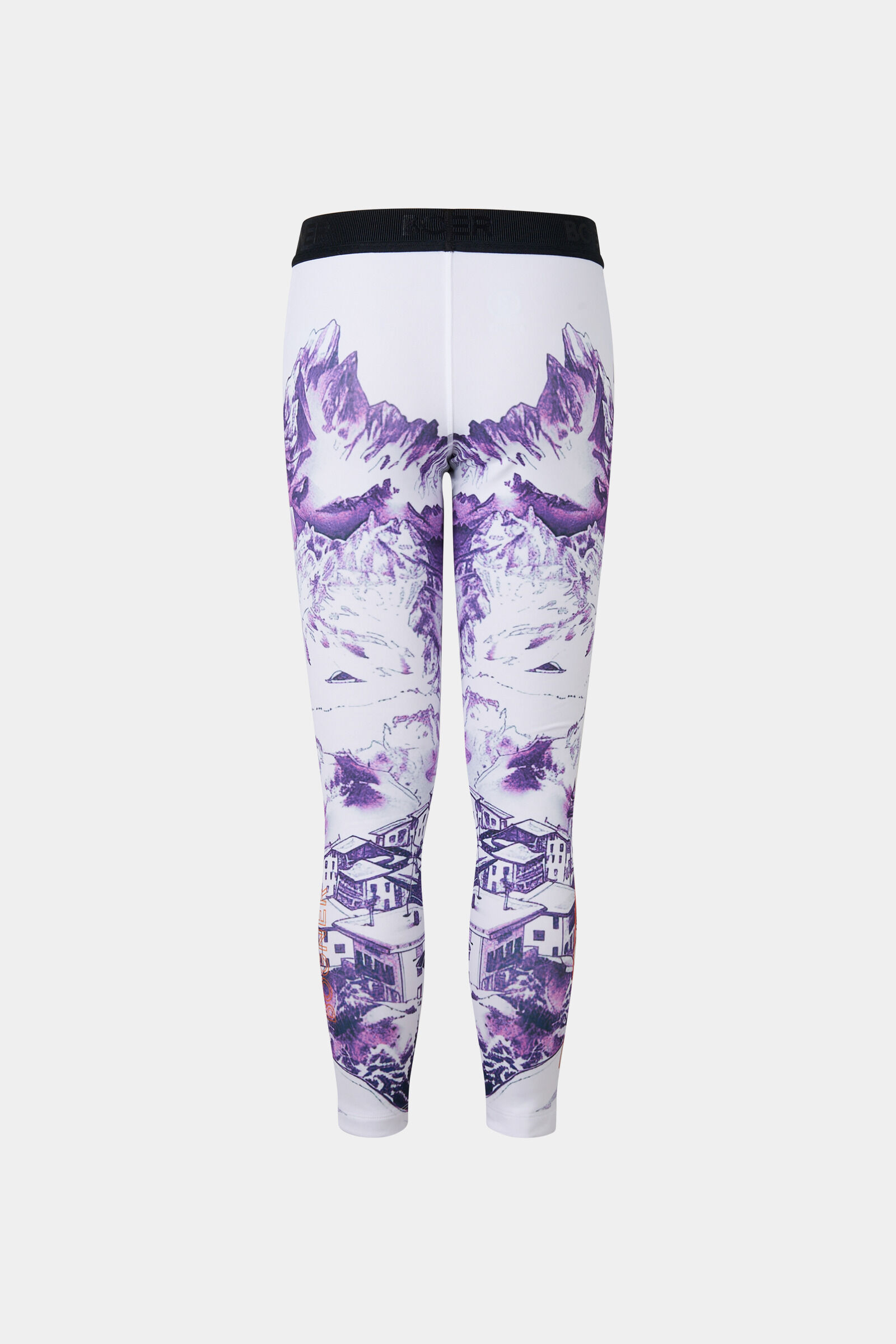 Kids Tights Lenya Purple/white