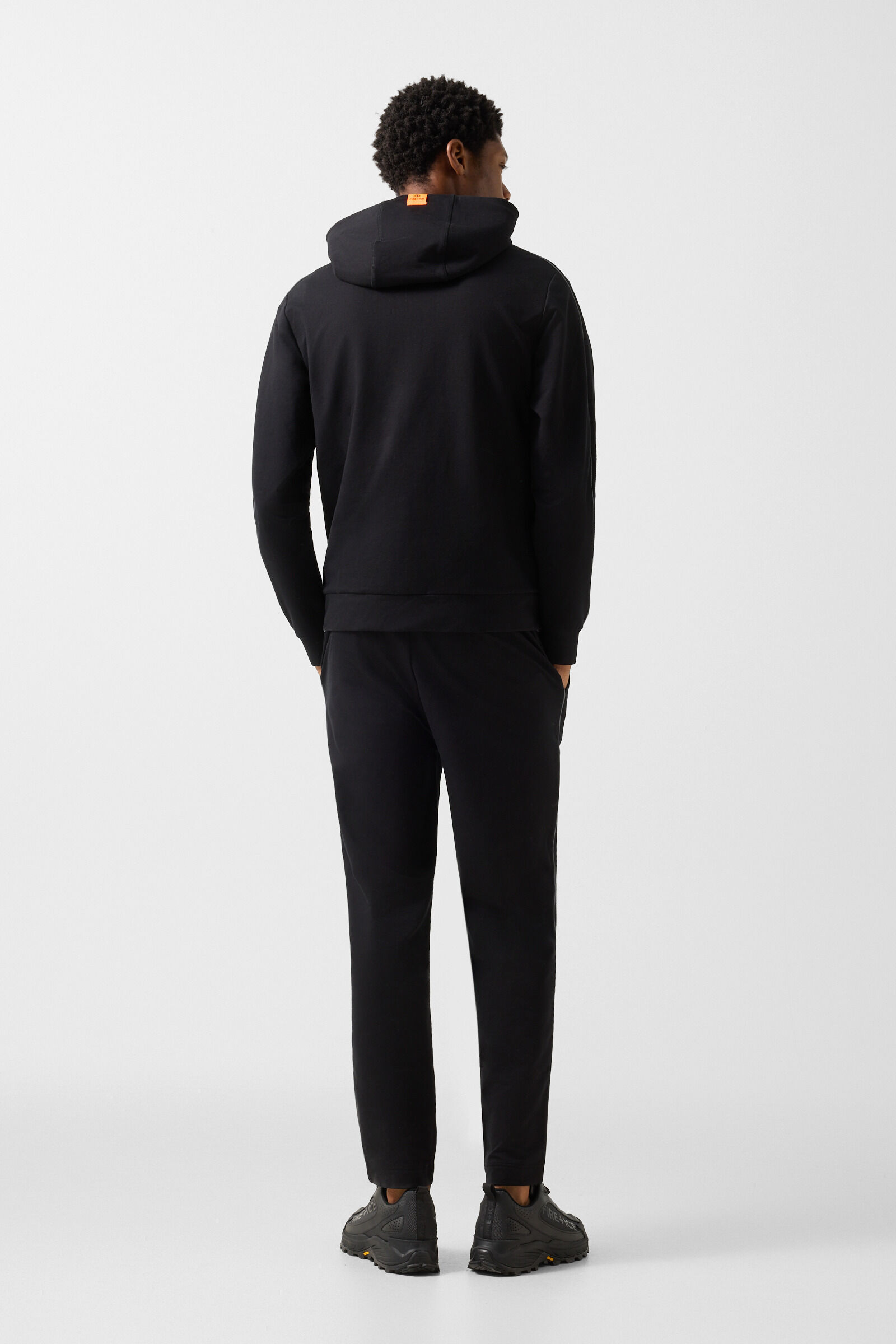 Uday jersey jacket Black