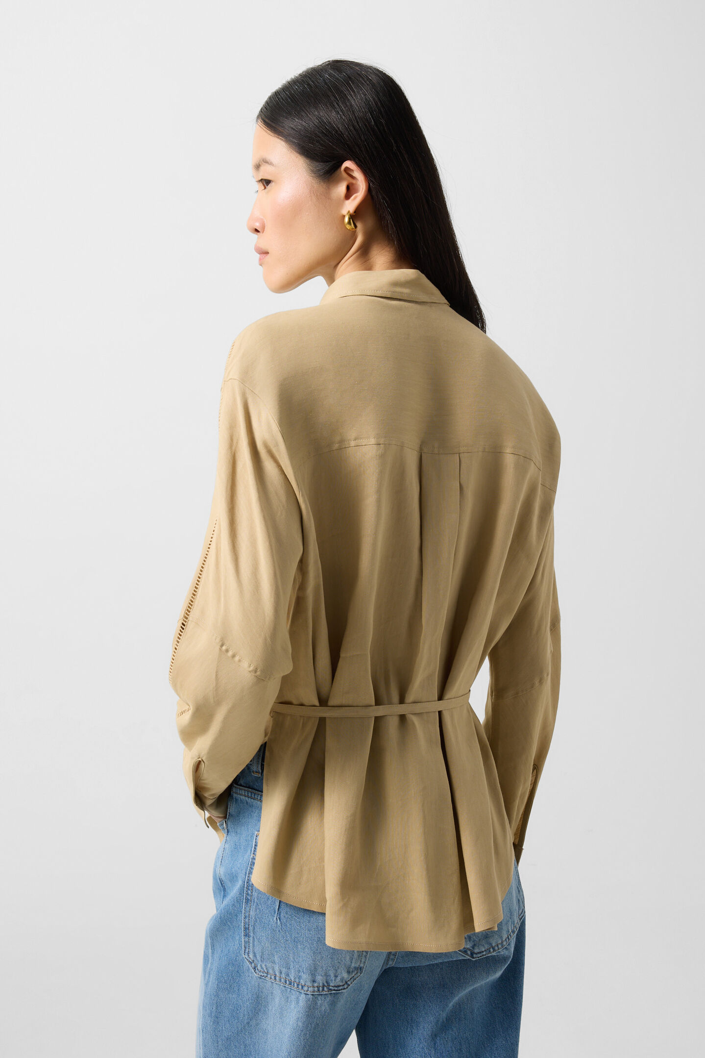 Catrina shirt blouse Camel