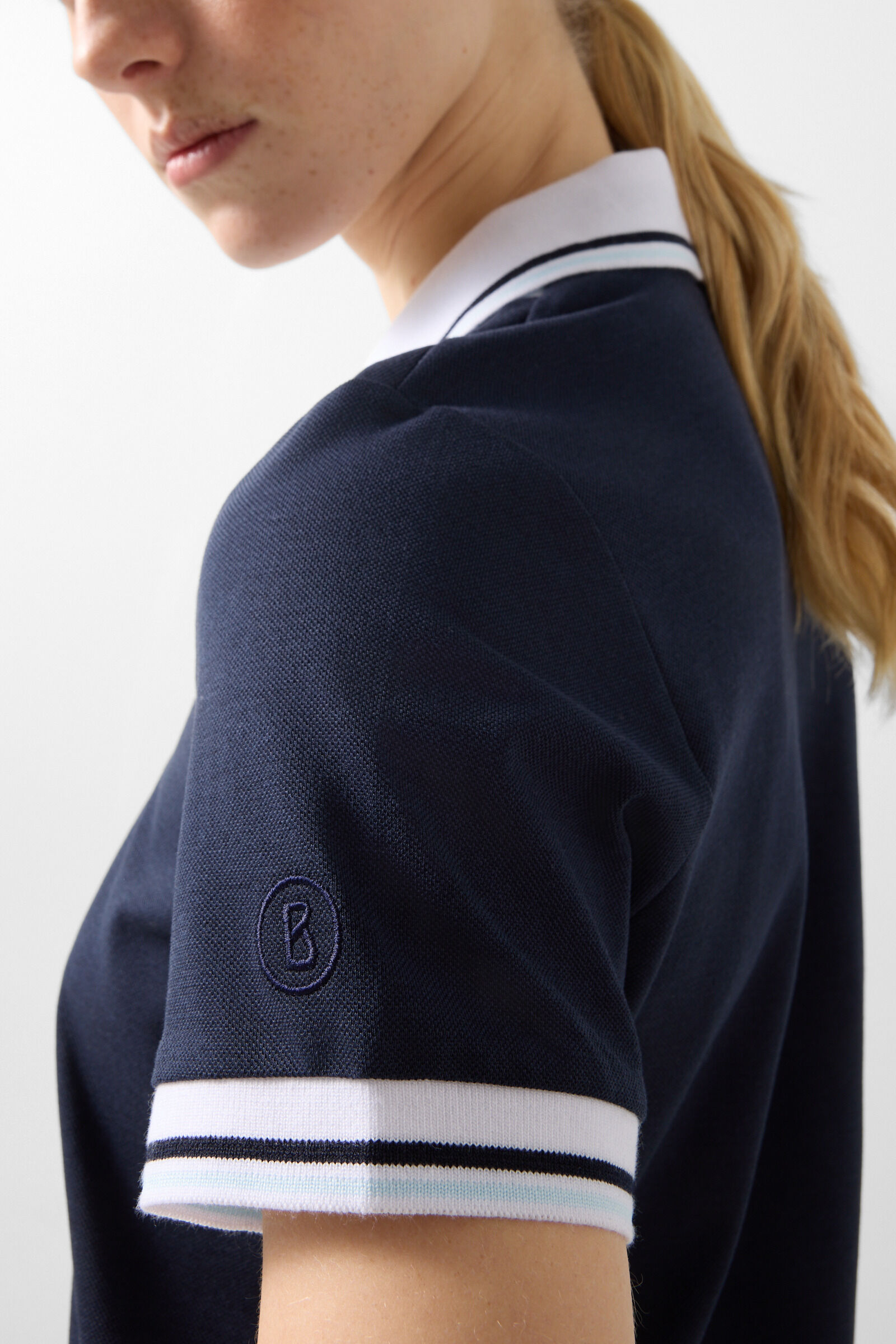 Jula functional short-sleeved top Navy blue