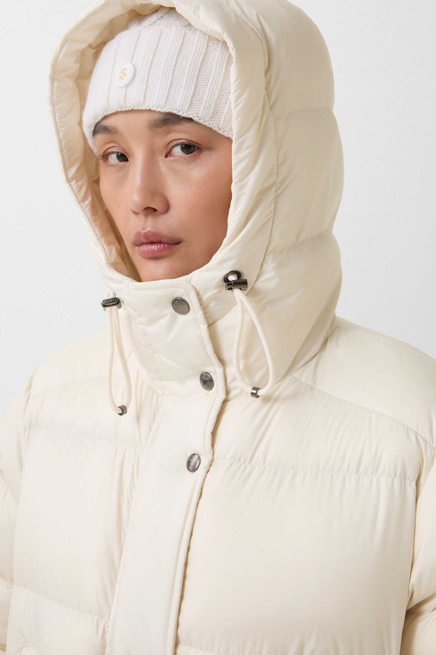 Daunenmantel Jonna Creme