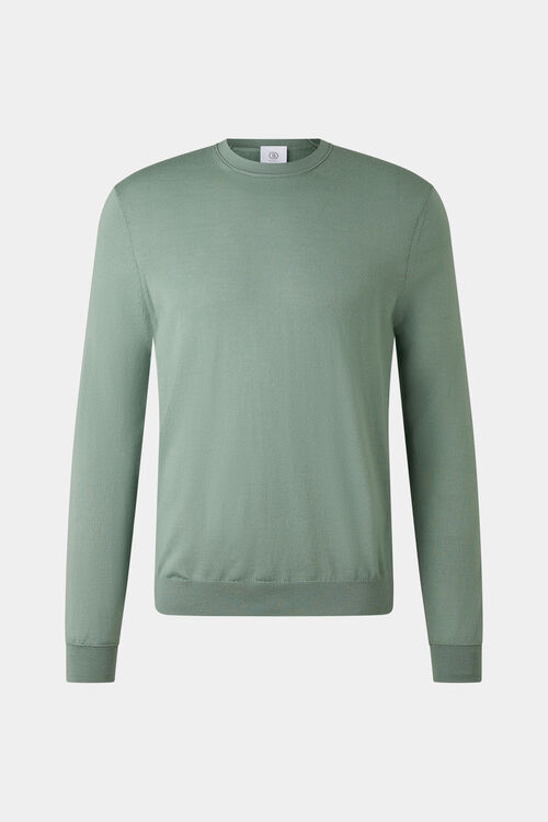 Ole virgin wool jumper Eucalyptus 