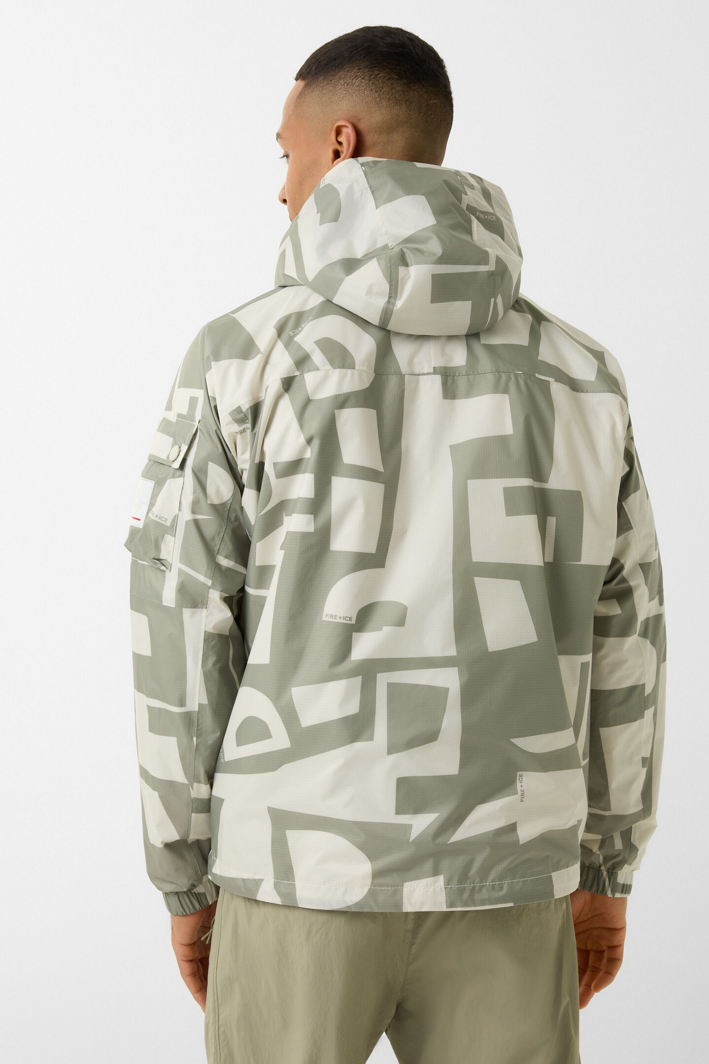 Justin functional jacket Beige/Off-White