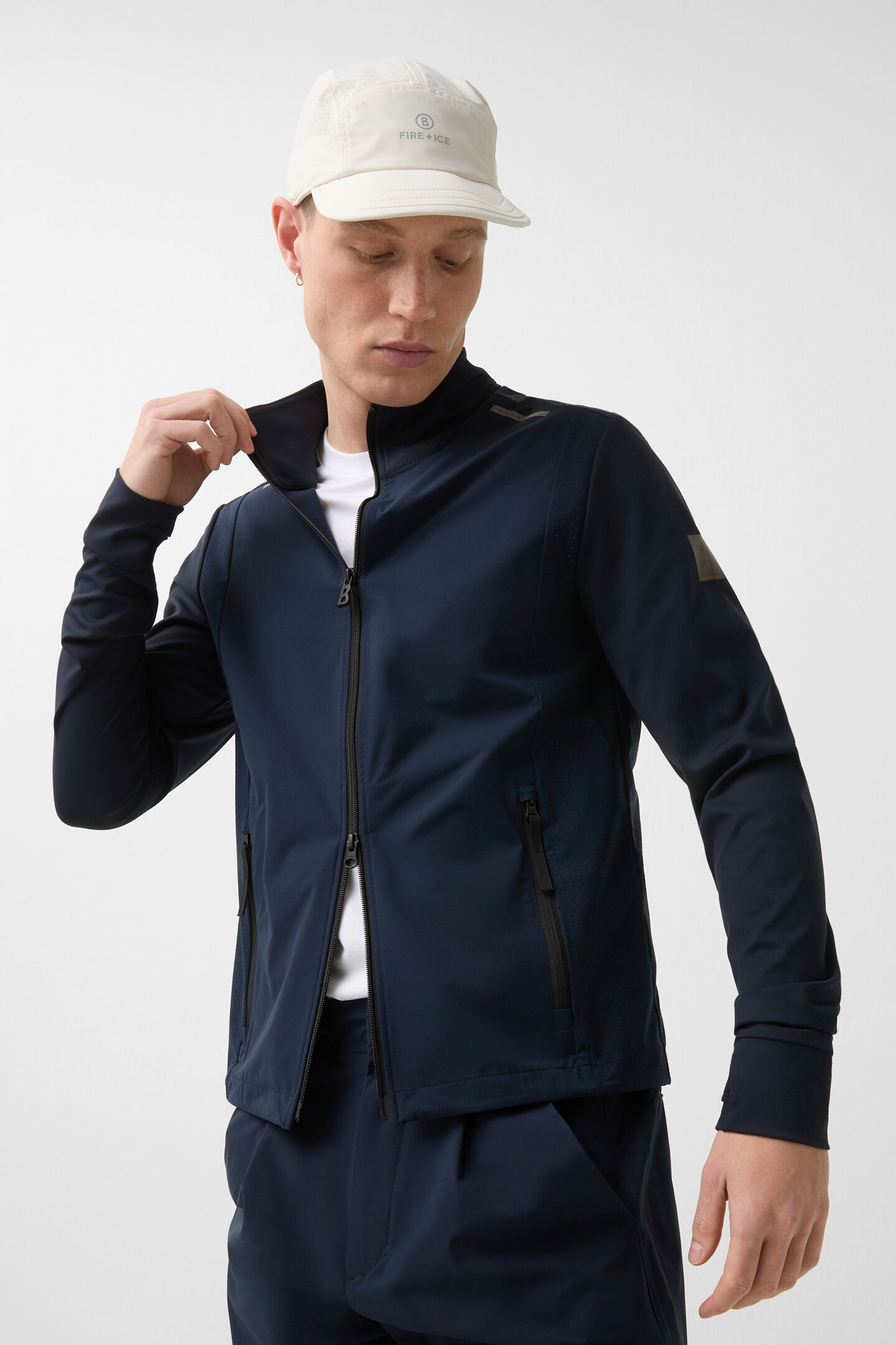 Silas functional jacket Navy blue