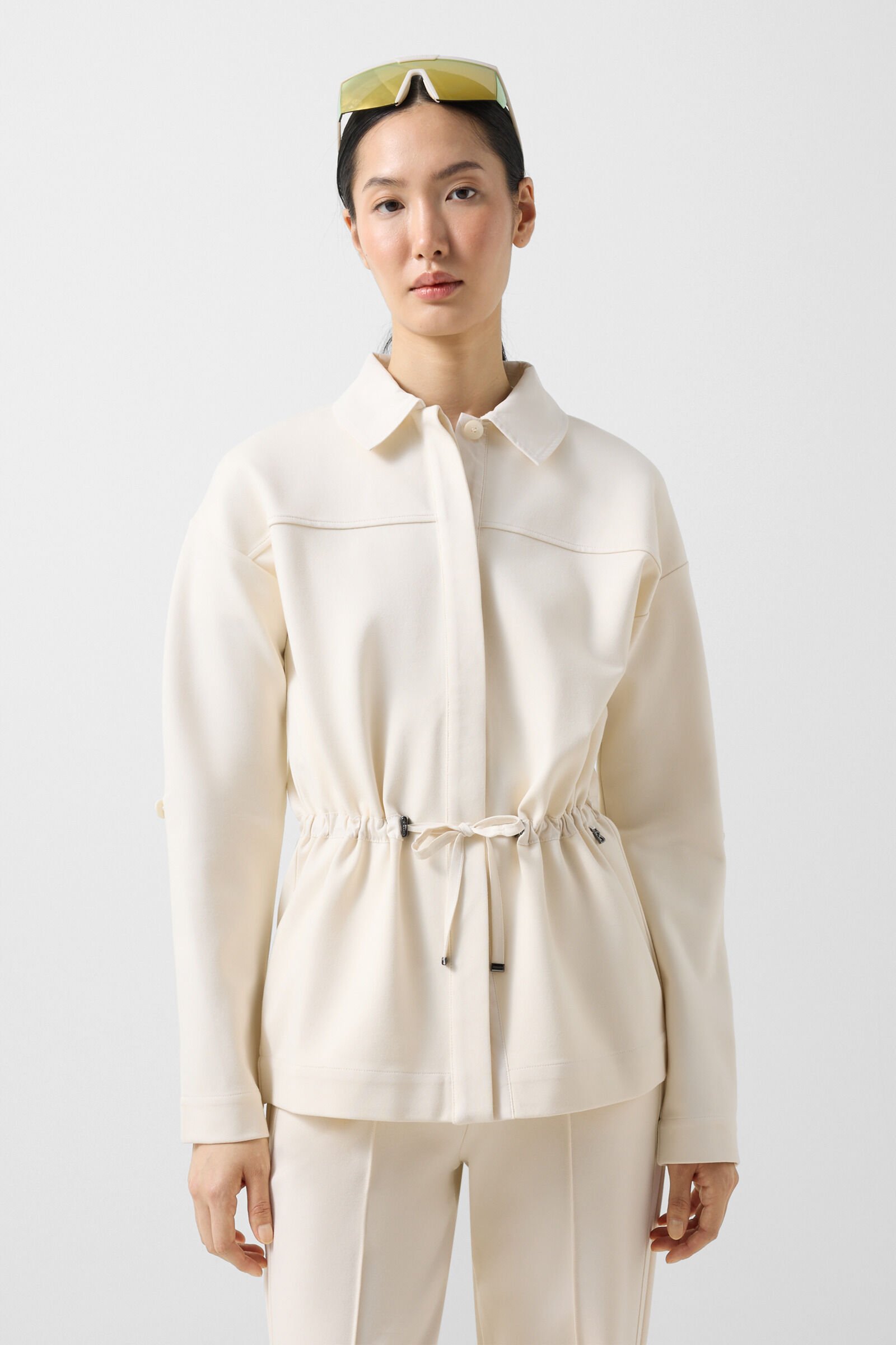 Paloma jersey jacket Cream