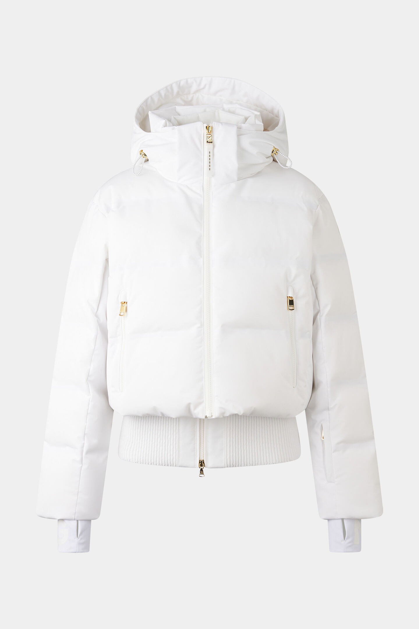 2-in-1 down ski jacket Suri White