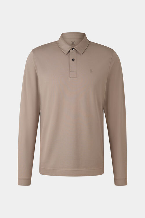 Timon polo long-sleeved top Taupe