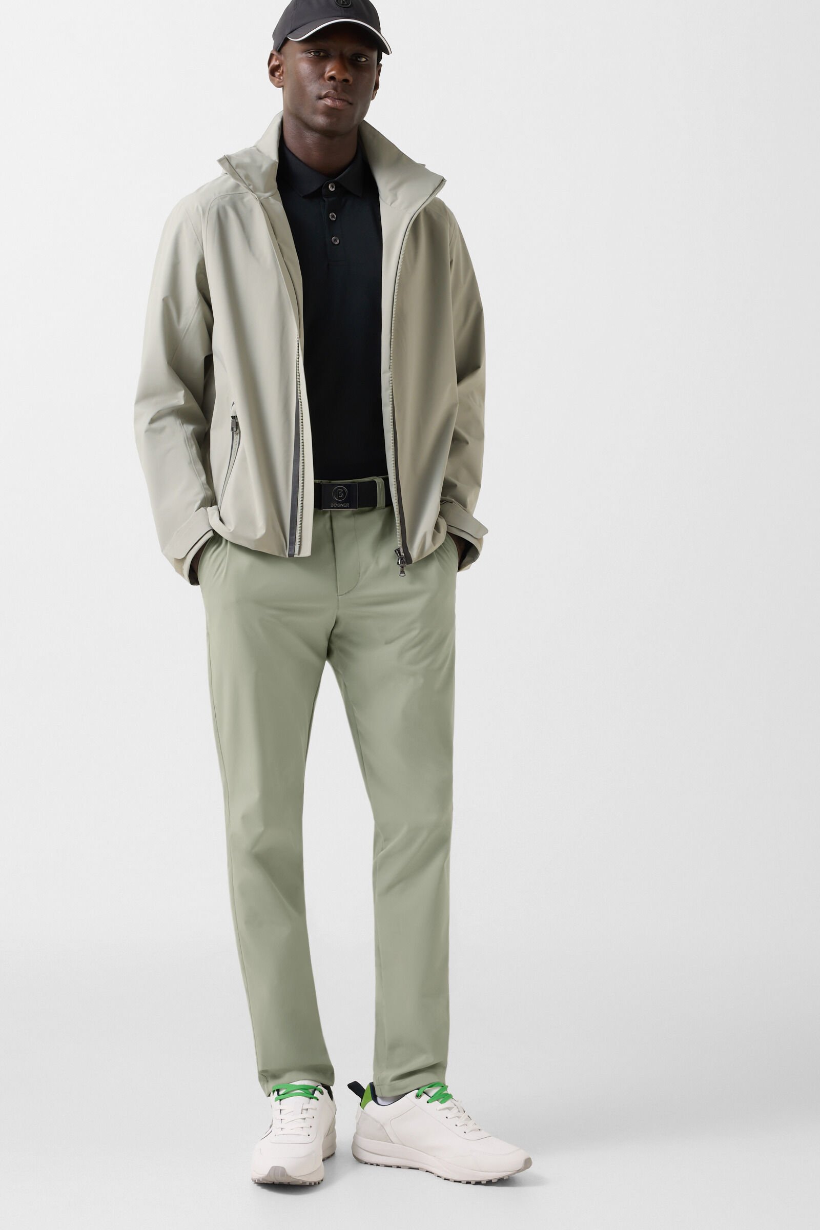 Anjo functional trousers Eucalyptus