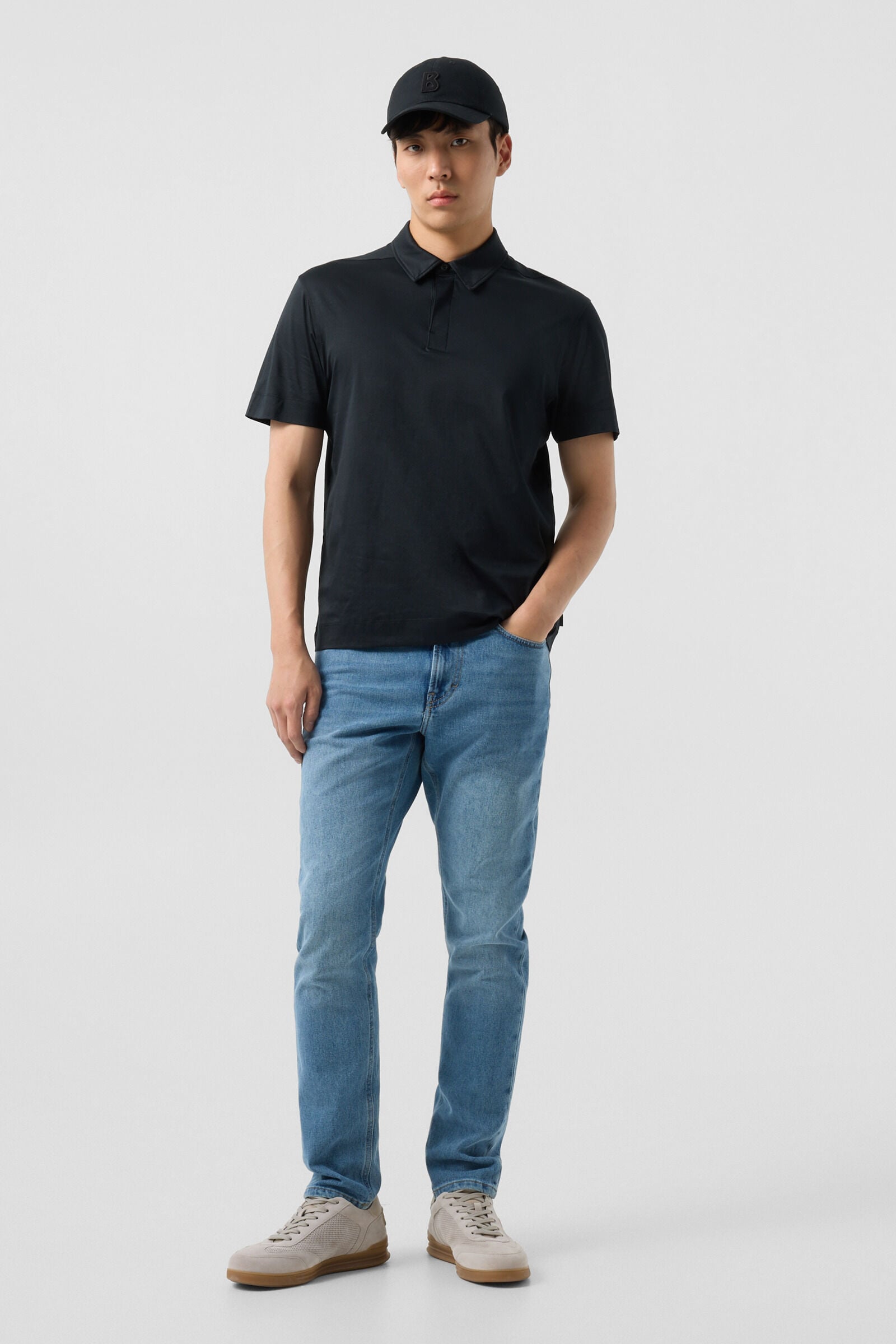 Tayden polo shirt Black