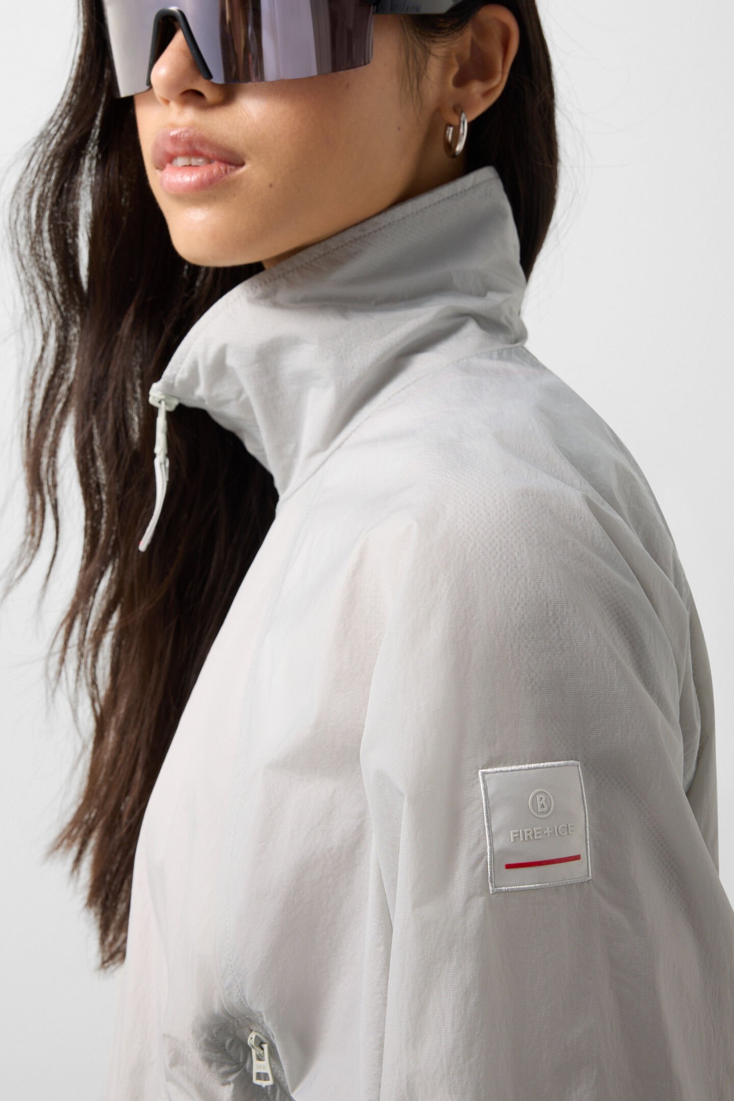 Lightweight-Jacke Keke Hellgrau