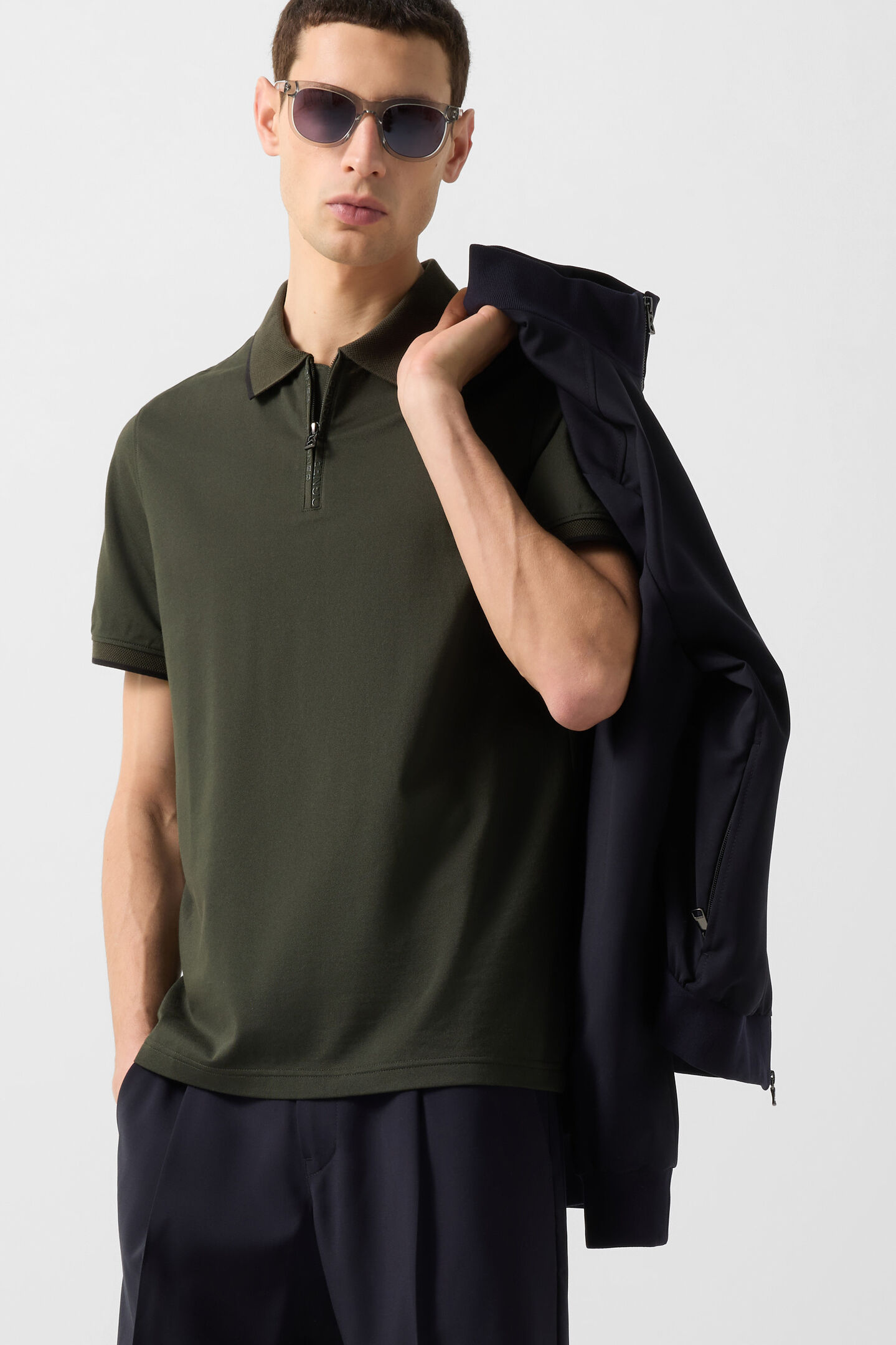 Polo Timo Vert olive