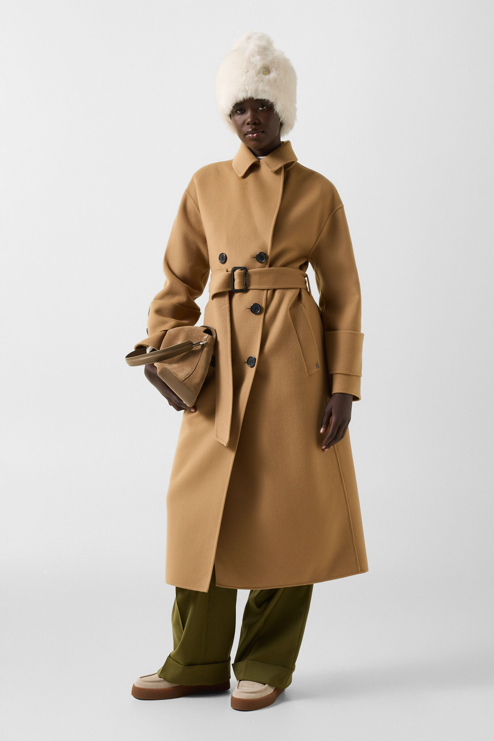 Doubleface Mantel Terese Camel