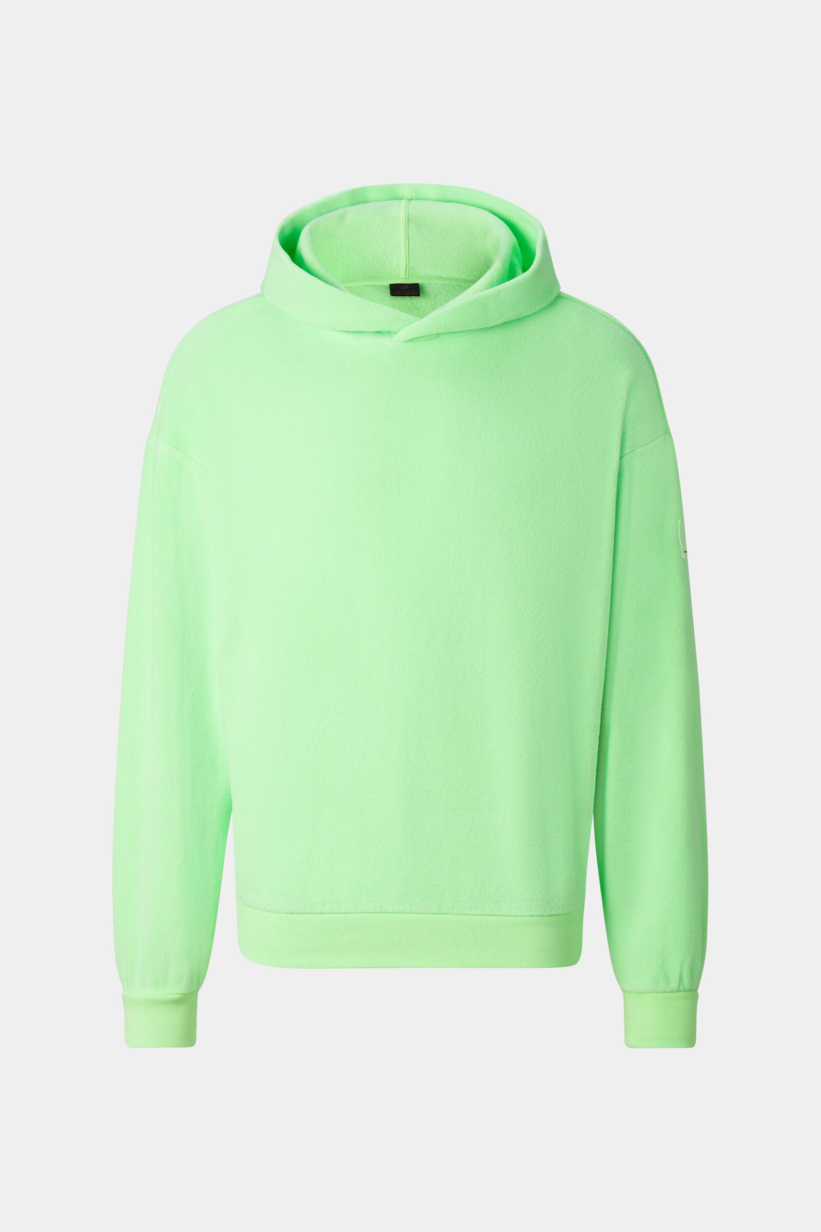 Ilario Fleece Hoodie Neon Green