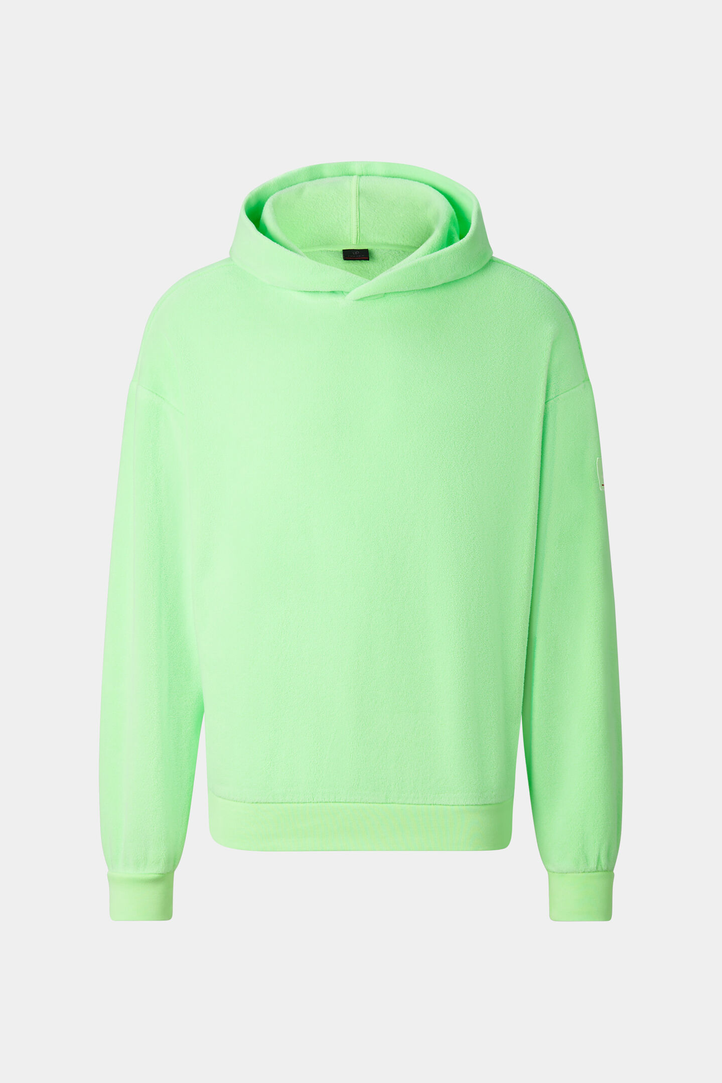 Ilario Fleece Hoodie Neon Green