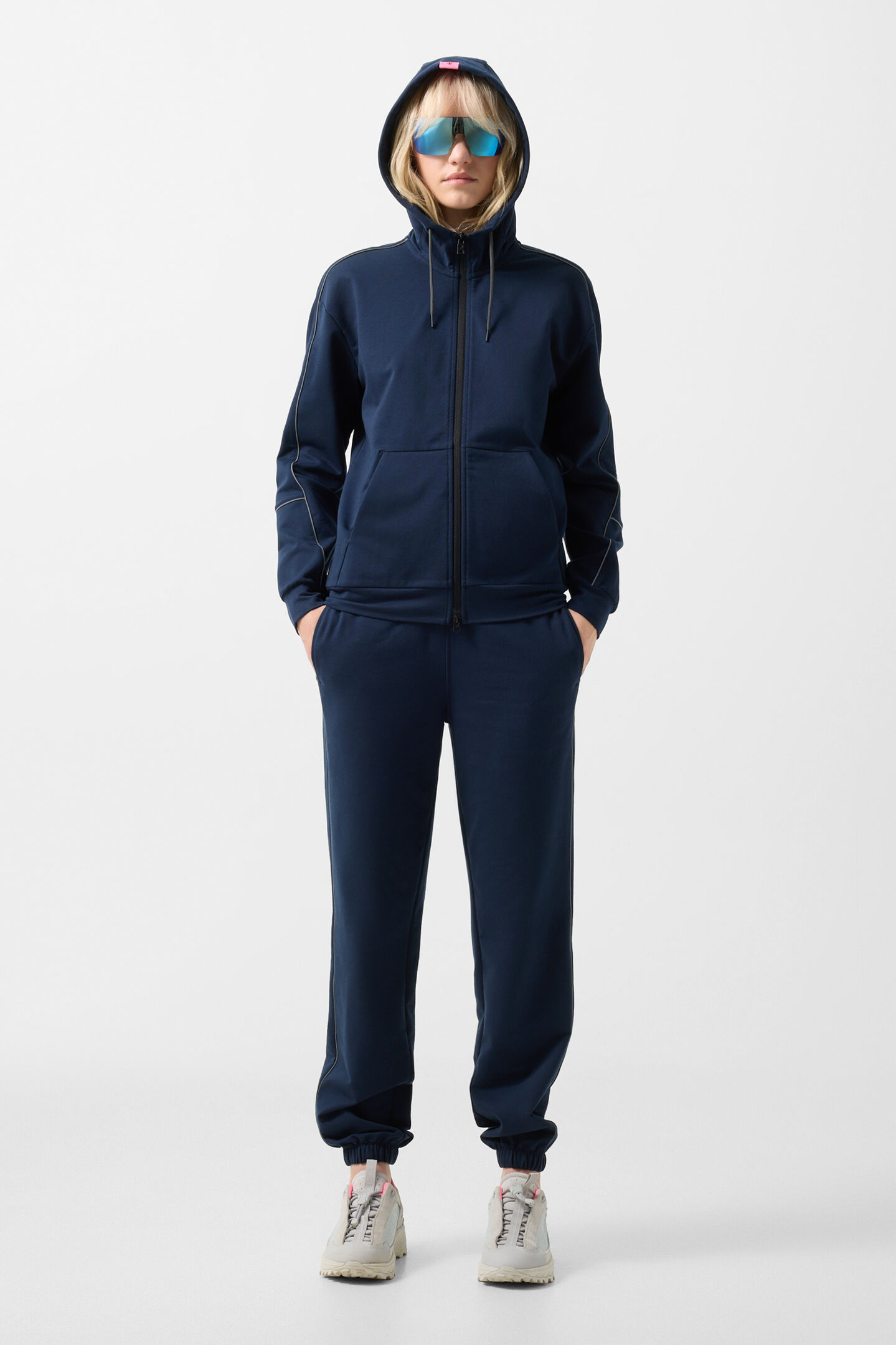 Enia jersey jacket Dark blue