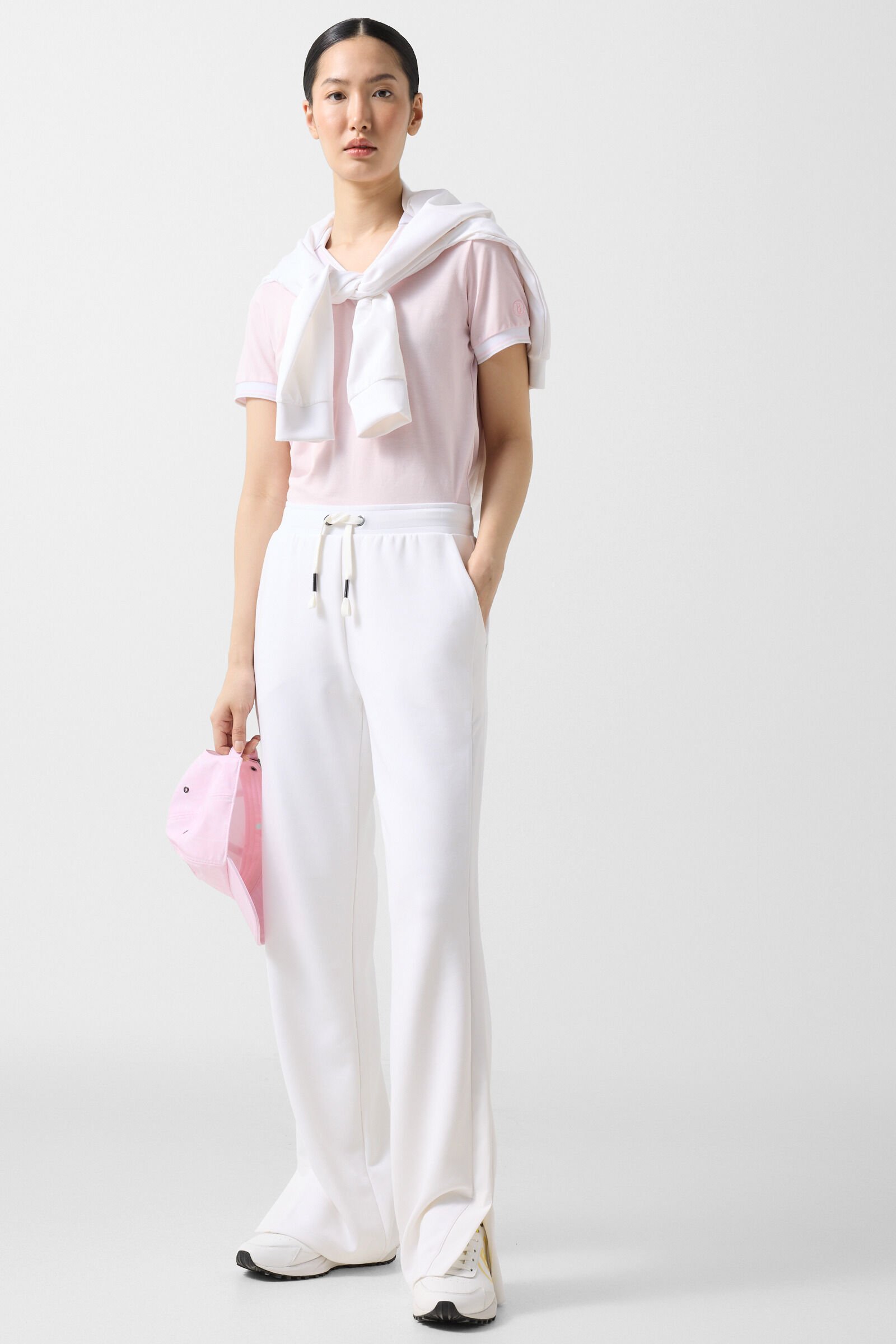 Joggers Blanca White