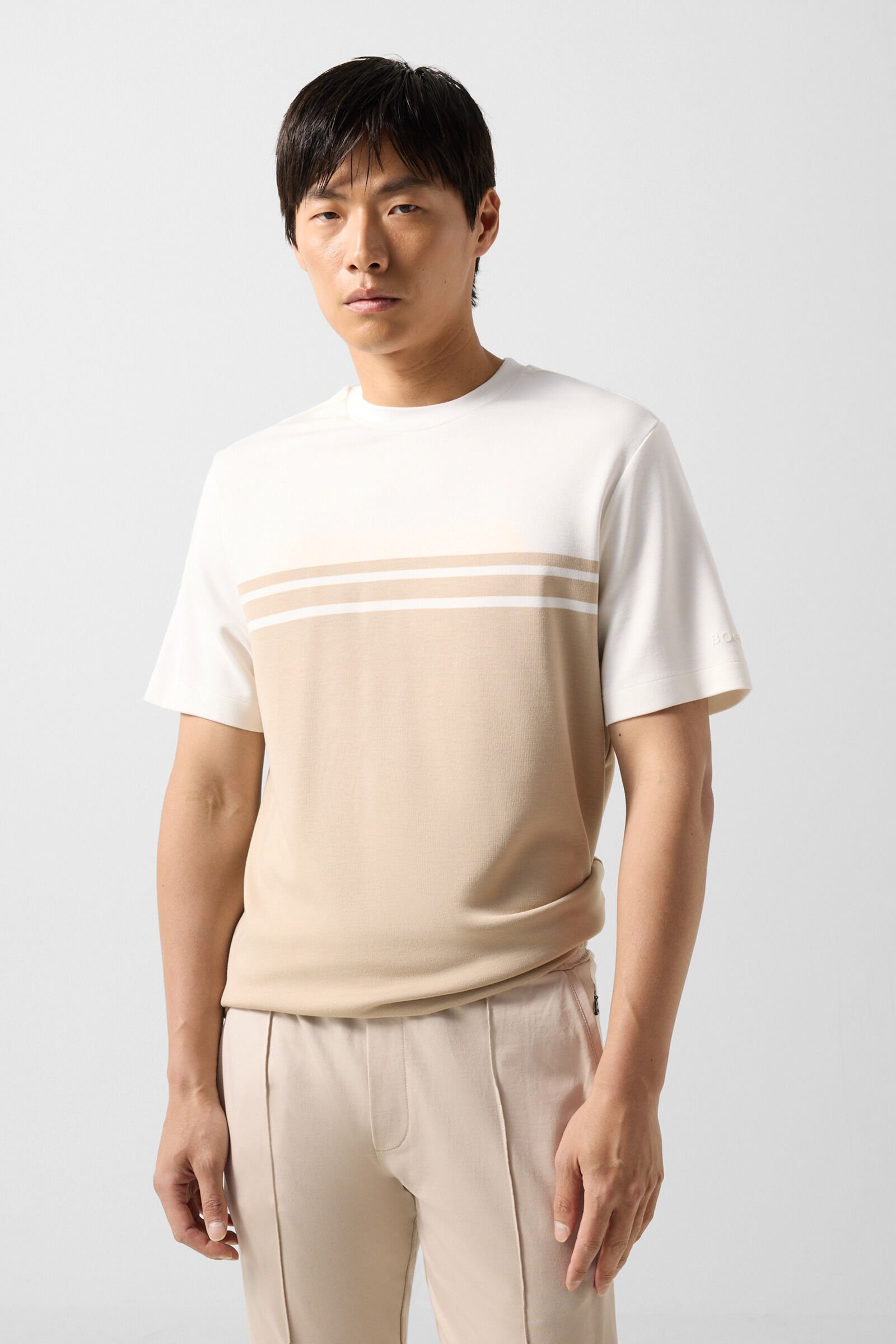 T-shirt Pete Beige/cream