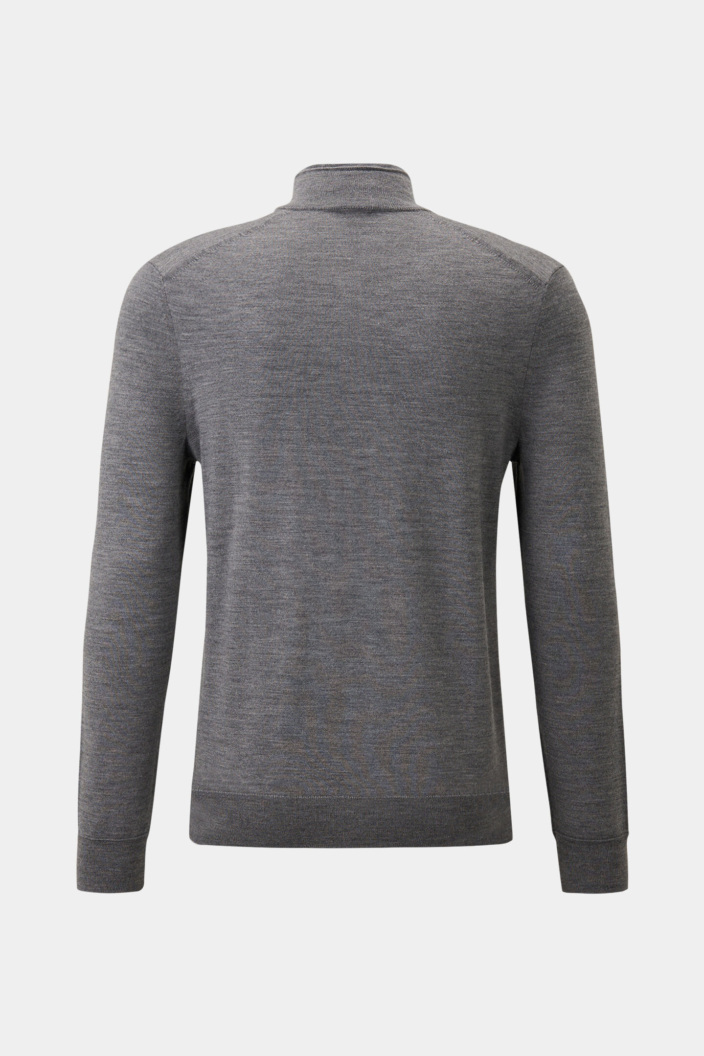 Ouri Half-zippered sweater Gray