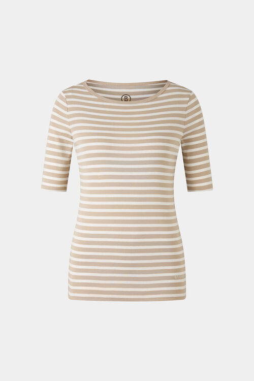T-Shirt Louna Beige/Off-White