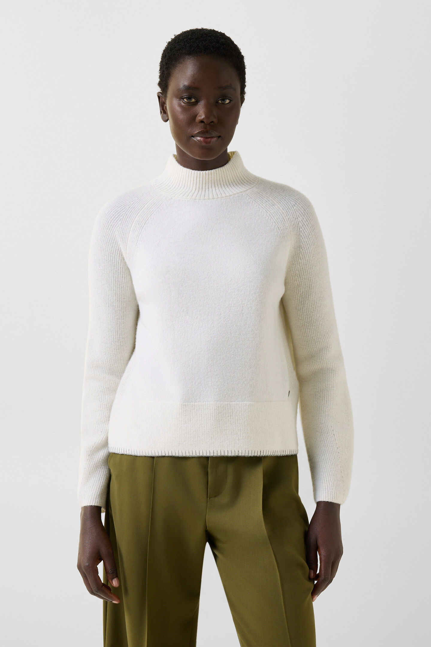 Lena virgin wool jumper Off-White