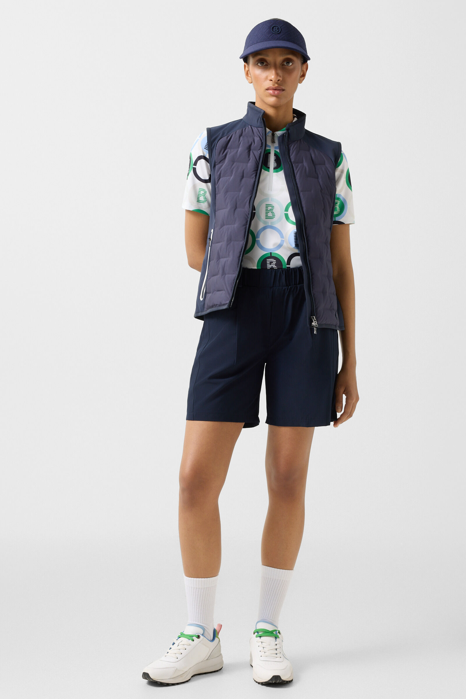 Funktions-Shorts Kary Navy-Blau