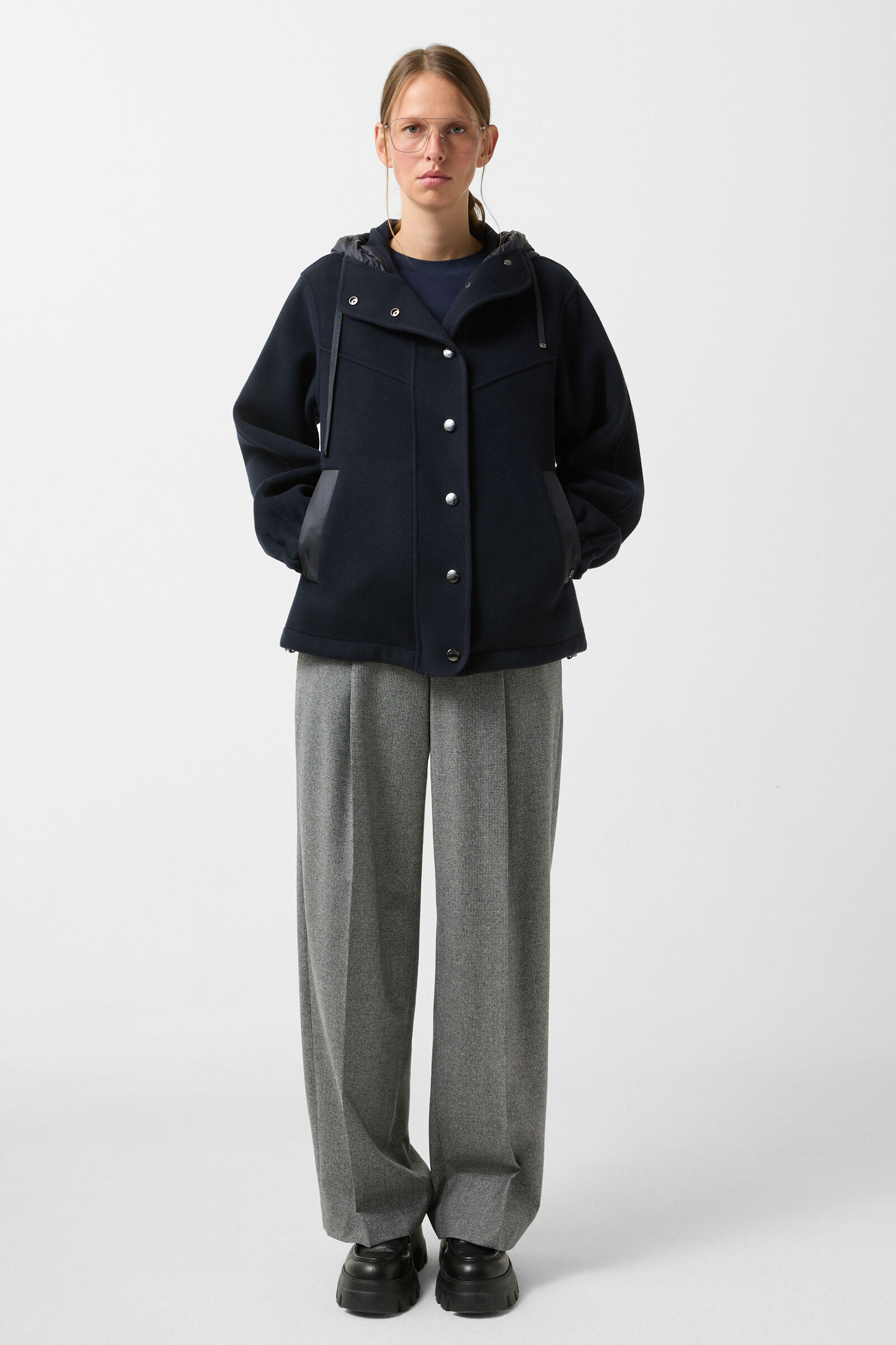 Longsleeve Alexi Navy-Blau