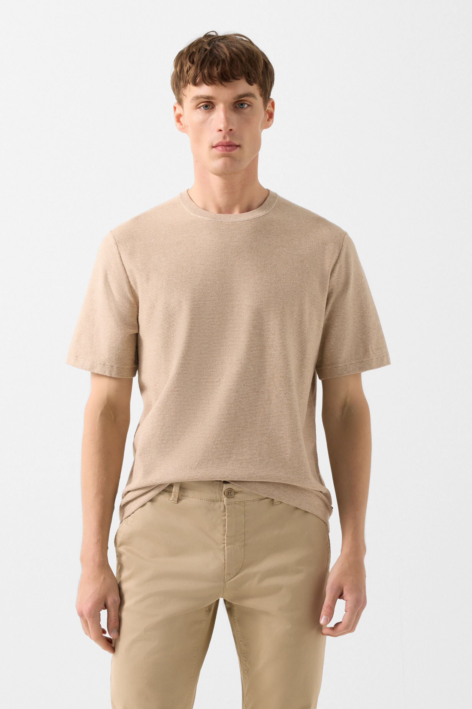 Strick-Shirt Horton Beige