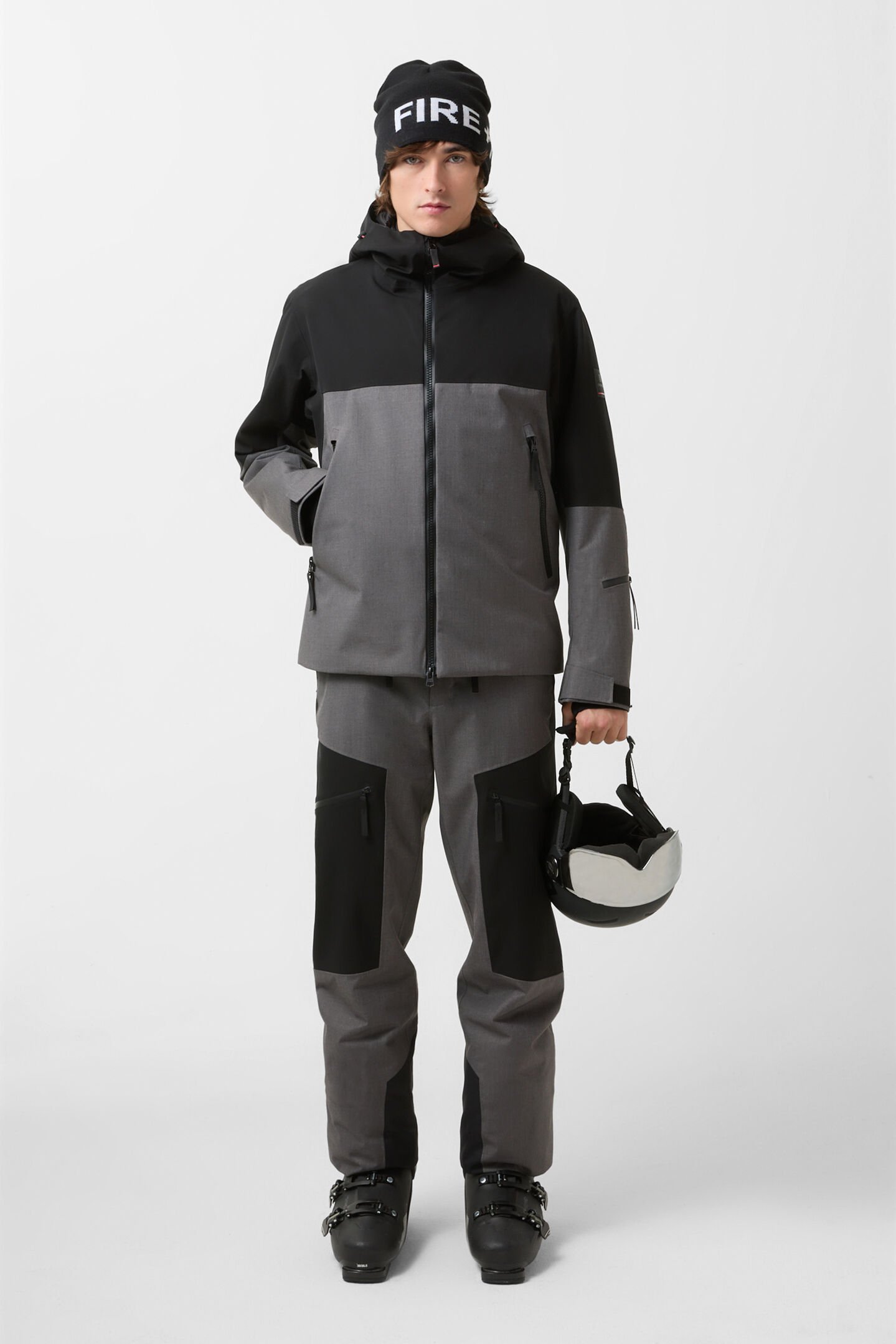 Dyre ski jacket Gray/black