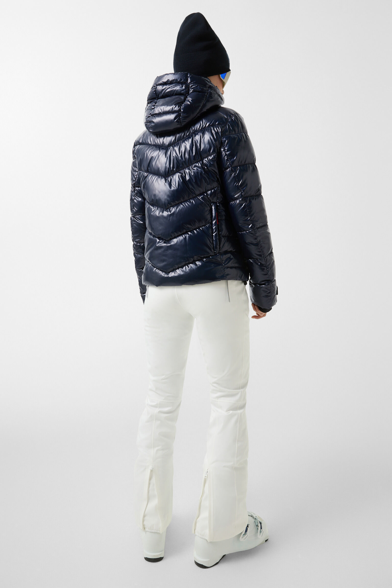 Saelly quilted jacket Navy blue