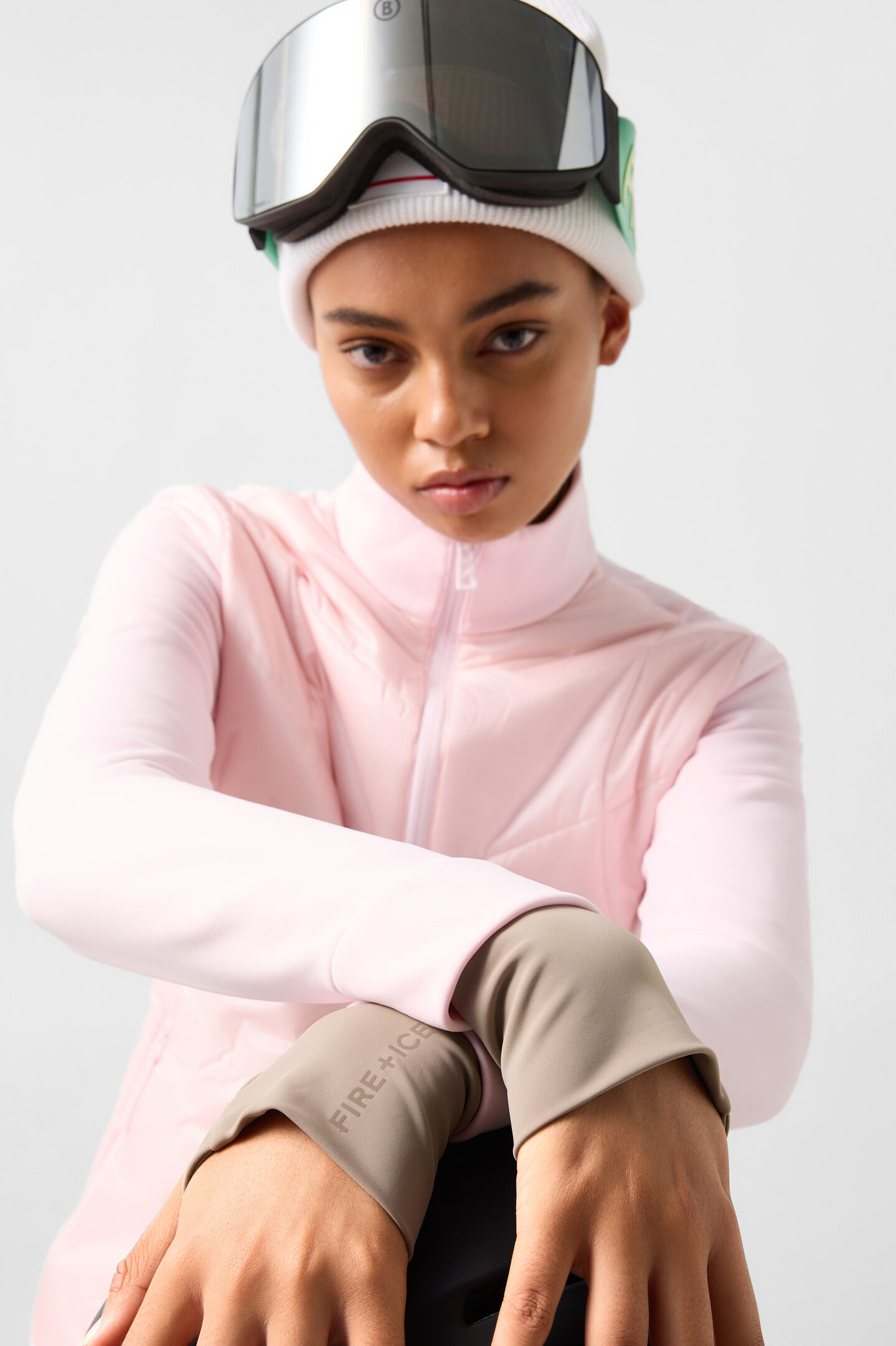 Gilian hybrid jacket Pink