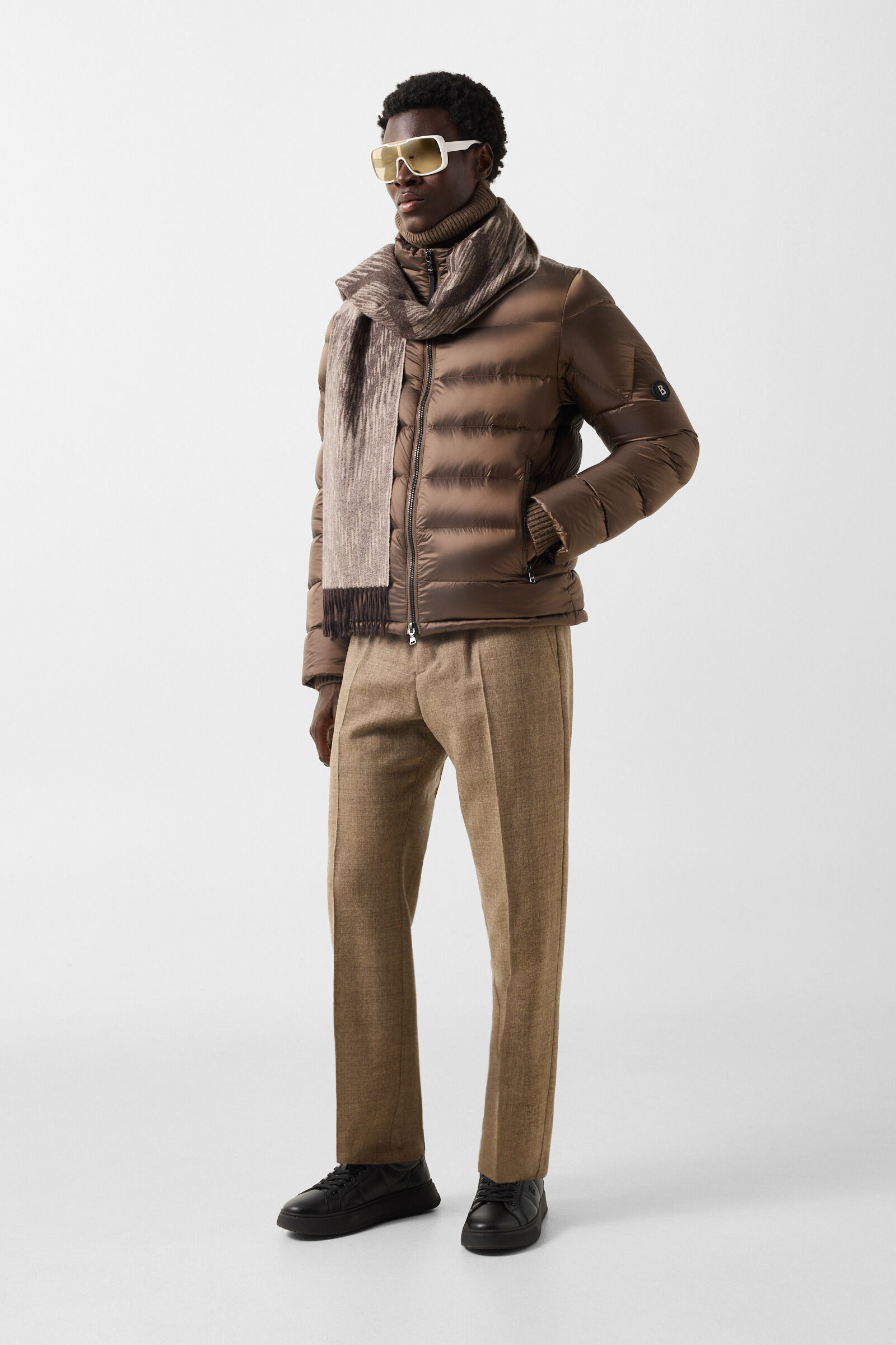 Daunenjacke Hugh Braun
