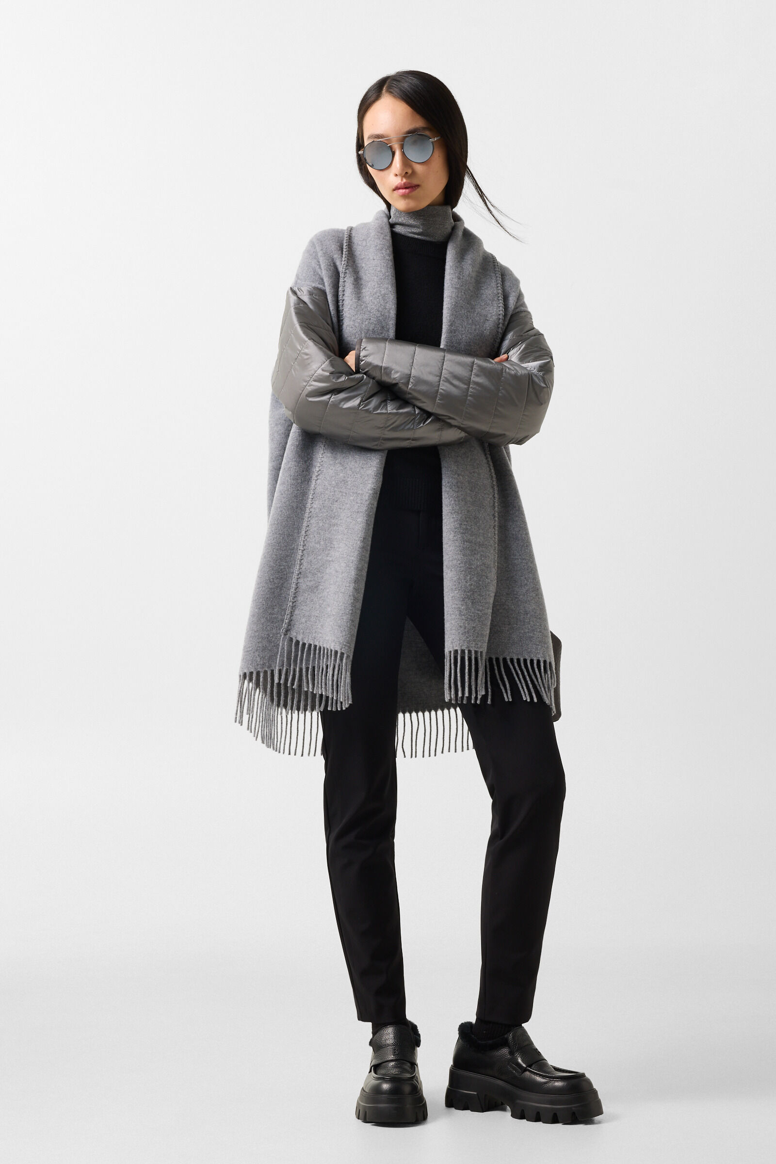Vanessa pure new wool cashmere sweater Black