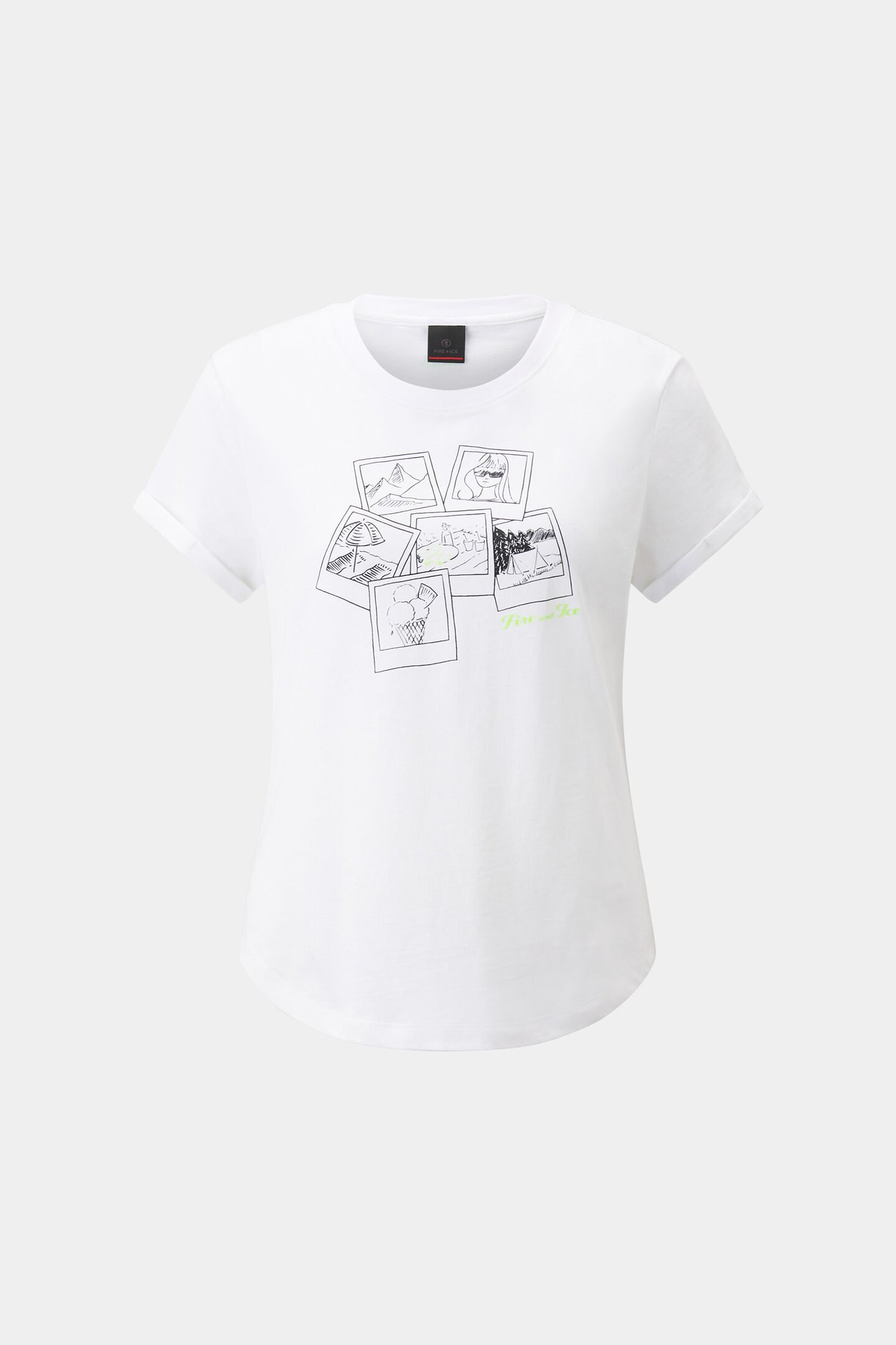 T-shirt Debra White/black